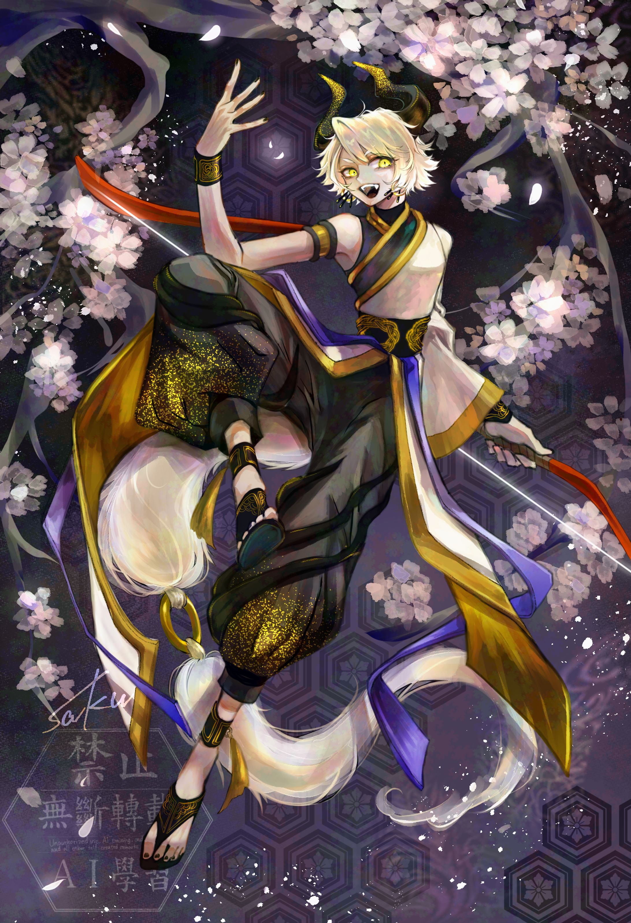 最新作　夜桜-1