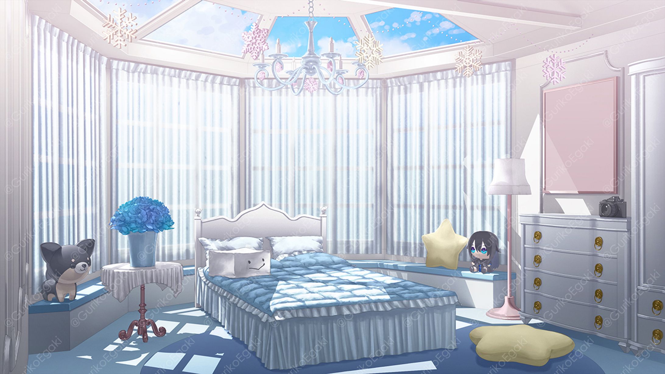 にじさんじ・雪城眞尋さんのお部屋02-1