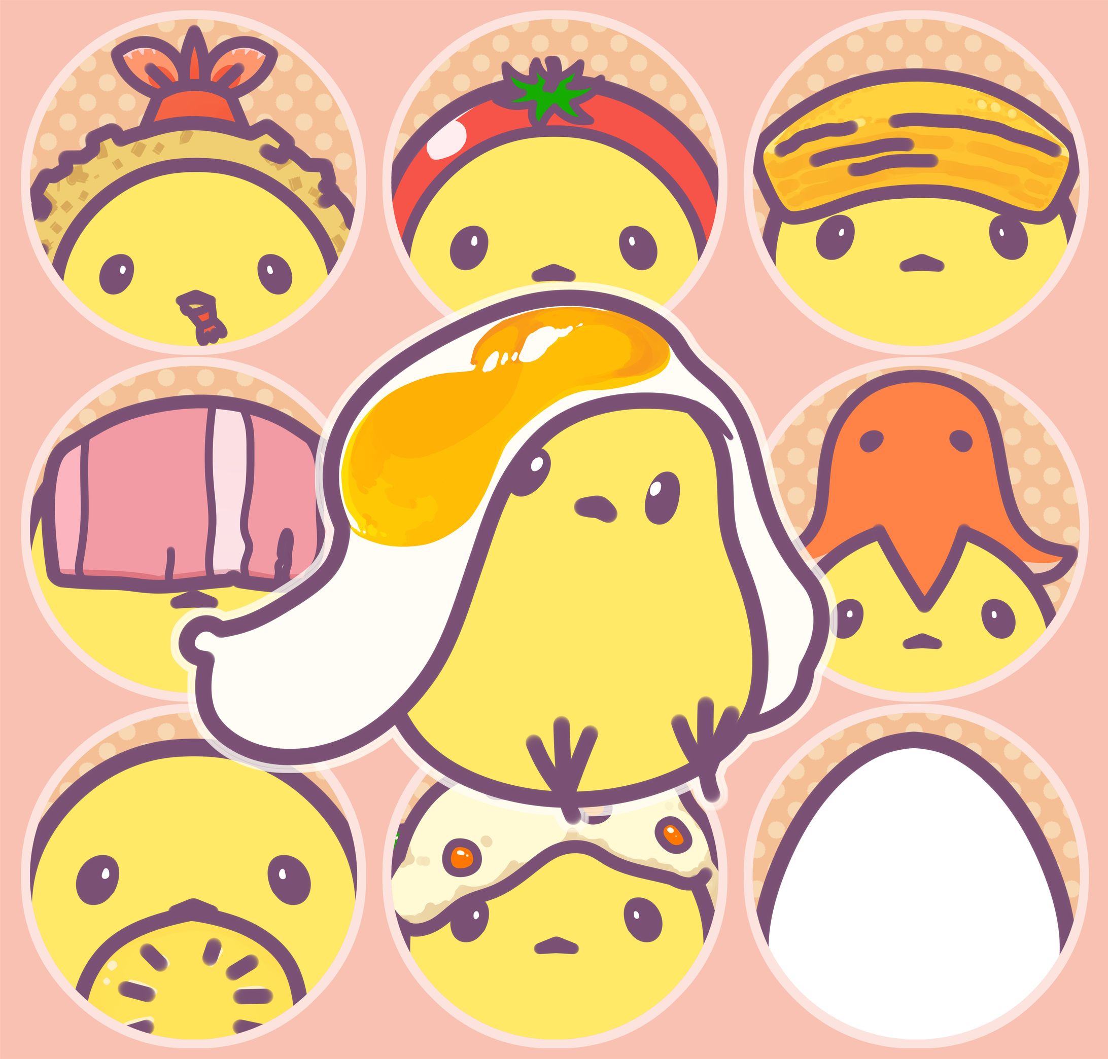 目玉焼きひよこ-1