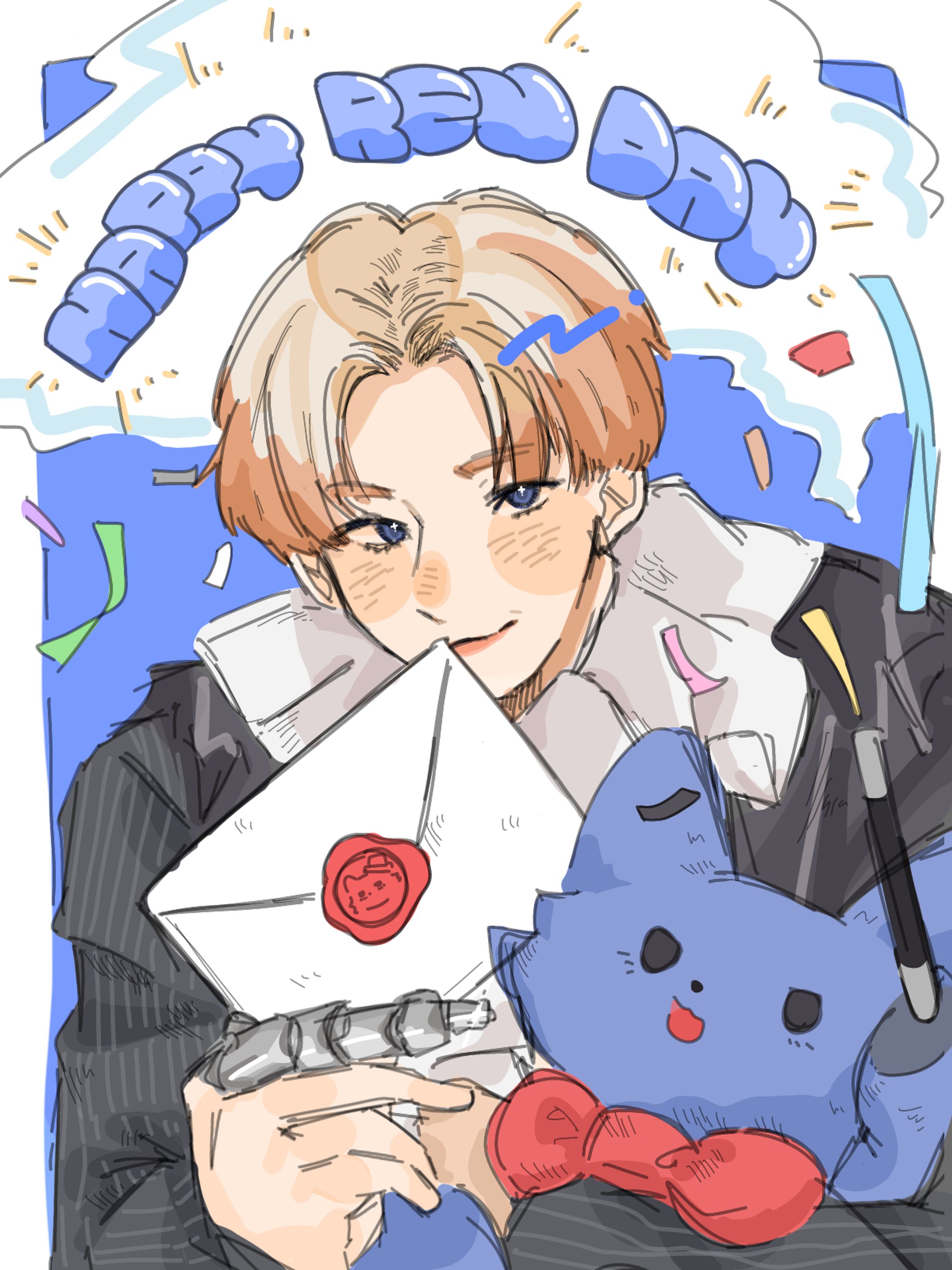 fanart　ren誕生日-1