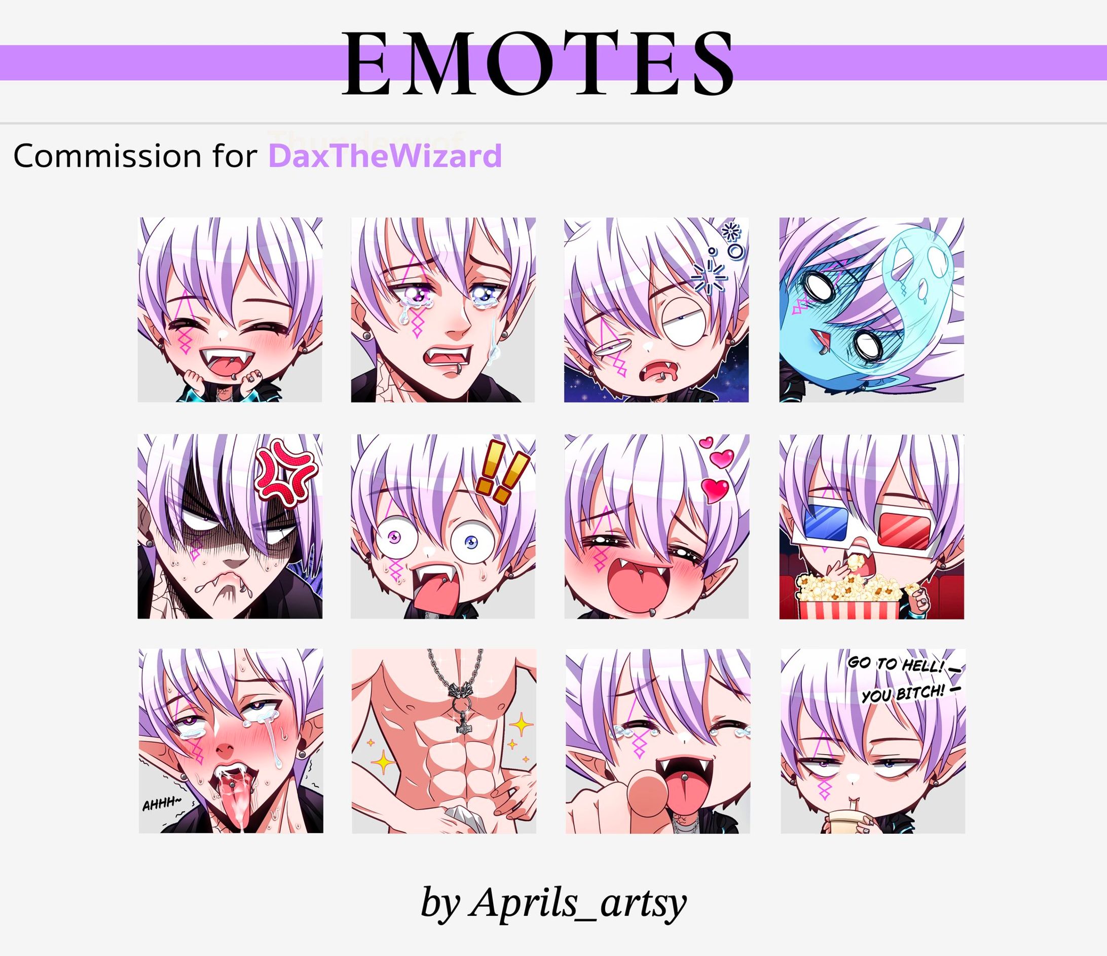 Commission for DaxtheWizard's Emotes-1