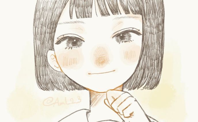 #イラスト  #illustration  #drawing  #女の子
