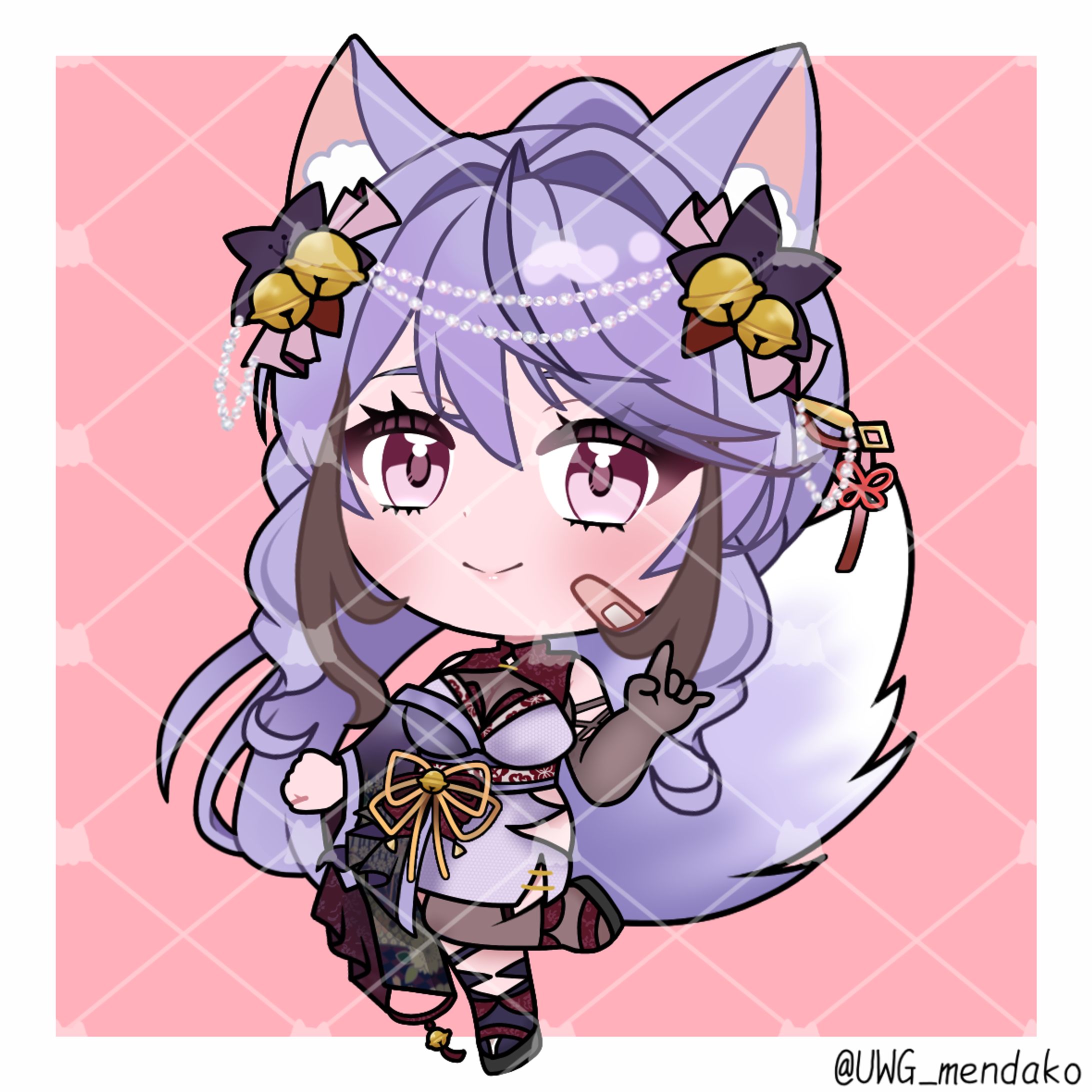 Vtuber/七海ツナ様 グッズ用イラスト【お仕事】-1