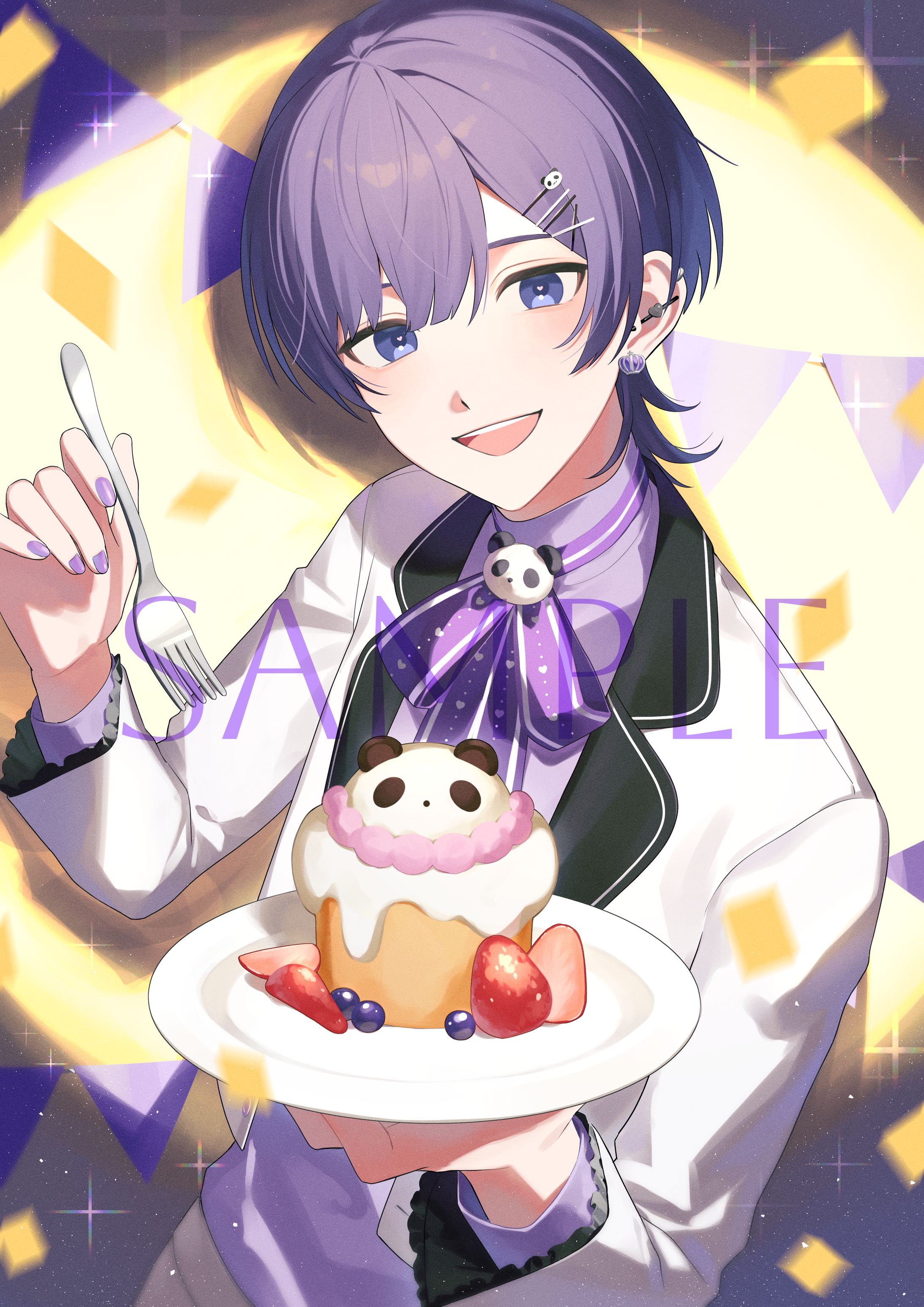 えーくん。様 生誕フリーライブ｢0円だけど、本気です。｣フライヤーイラスト-1