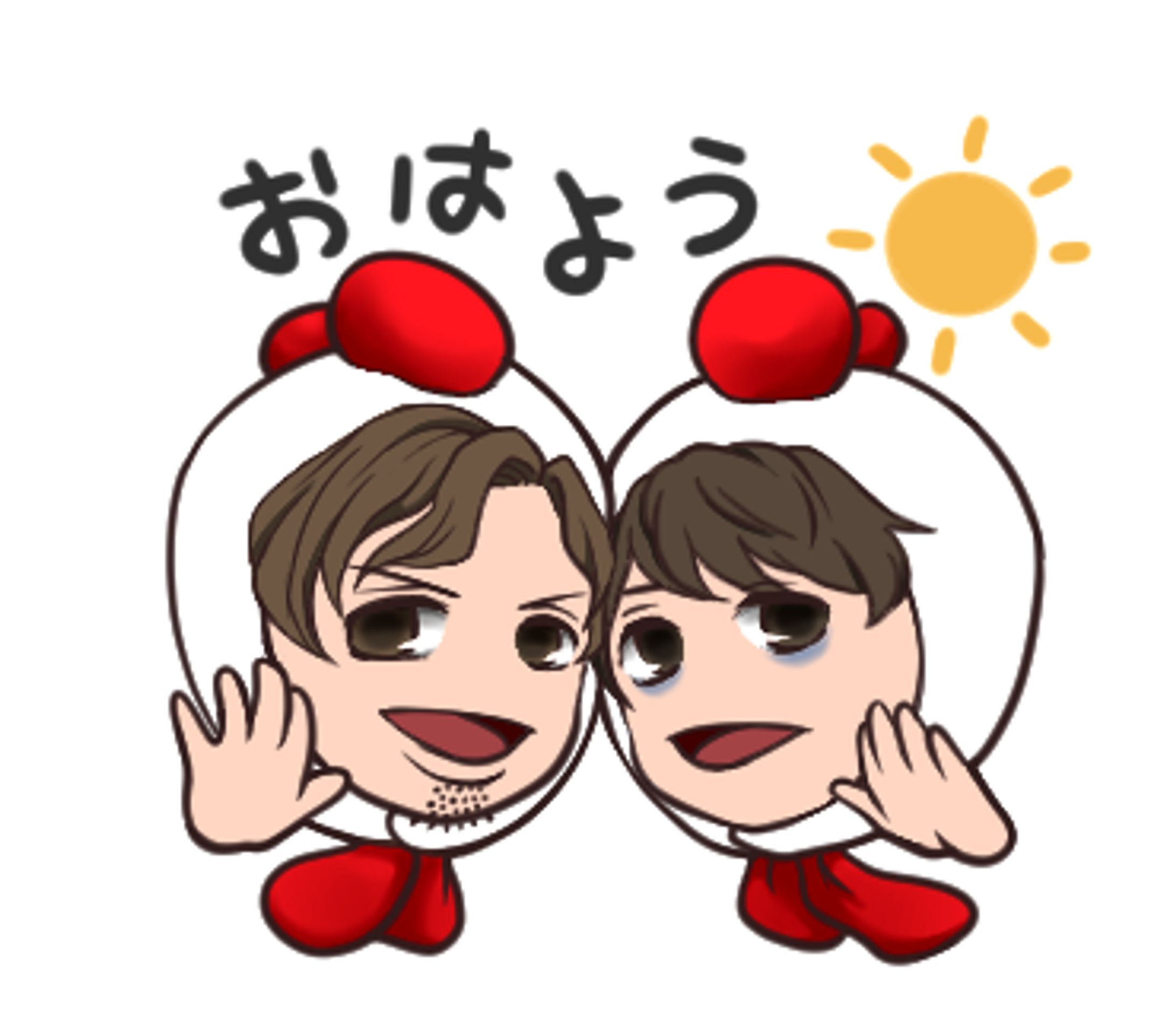 2018/9【キャラクターデザイン】LINEスタンプ用-1