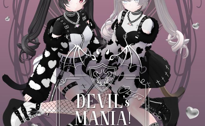 【3D制作】オリジナル衣装『DEVIL's MANIA!』