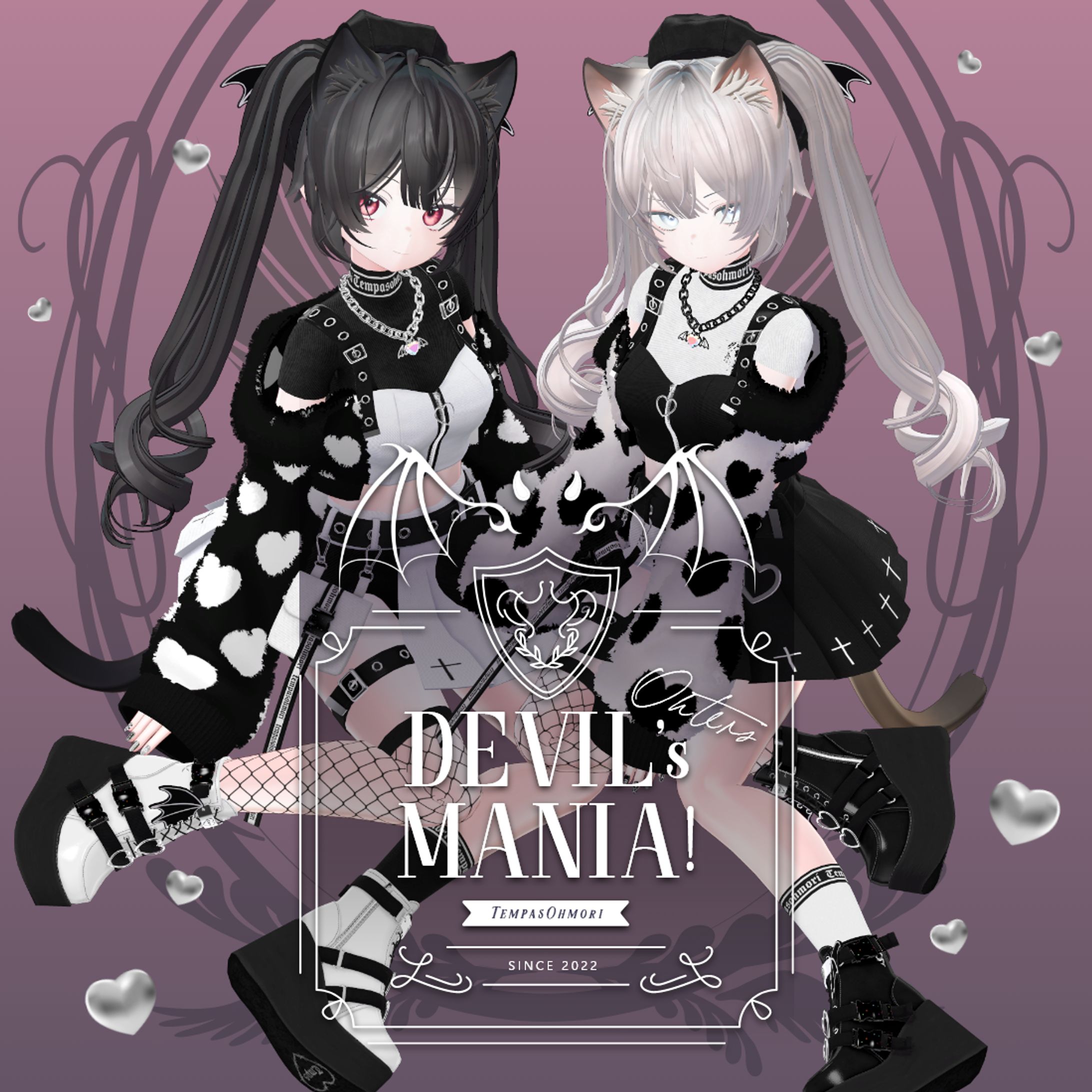 【3D制作】オリジナル衣装『DEVIL's MANIA!』-1