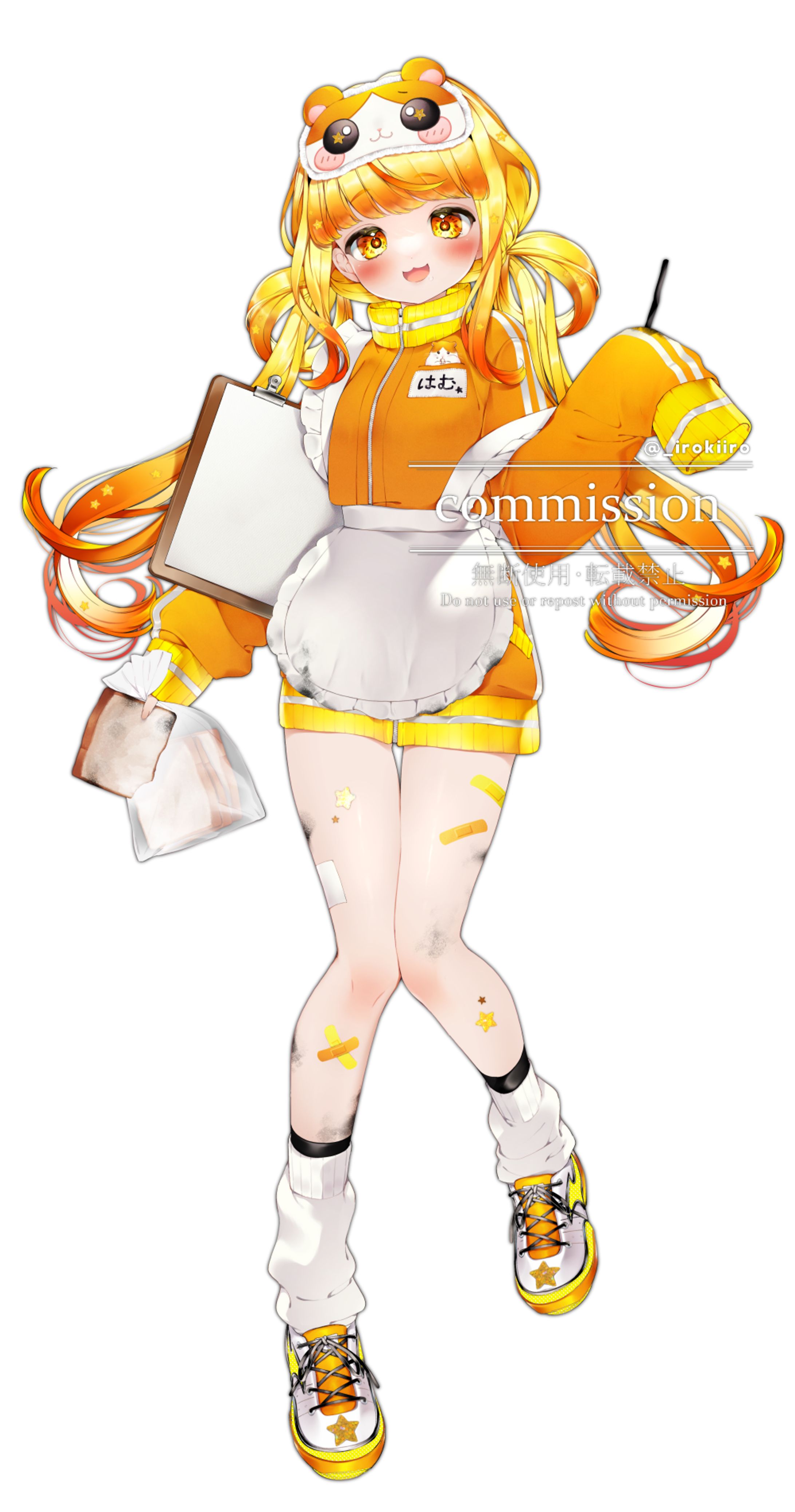 Vライバー　はむ星 はむ 様　立ち絵-1