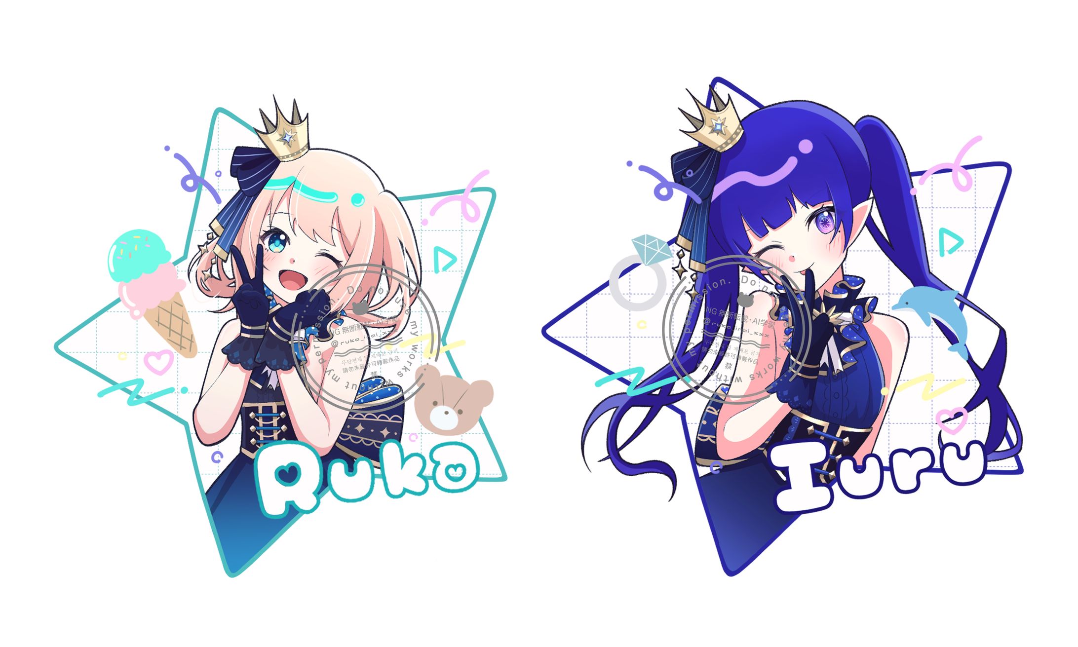 【FA+OC】等身＋上半身-1