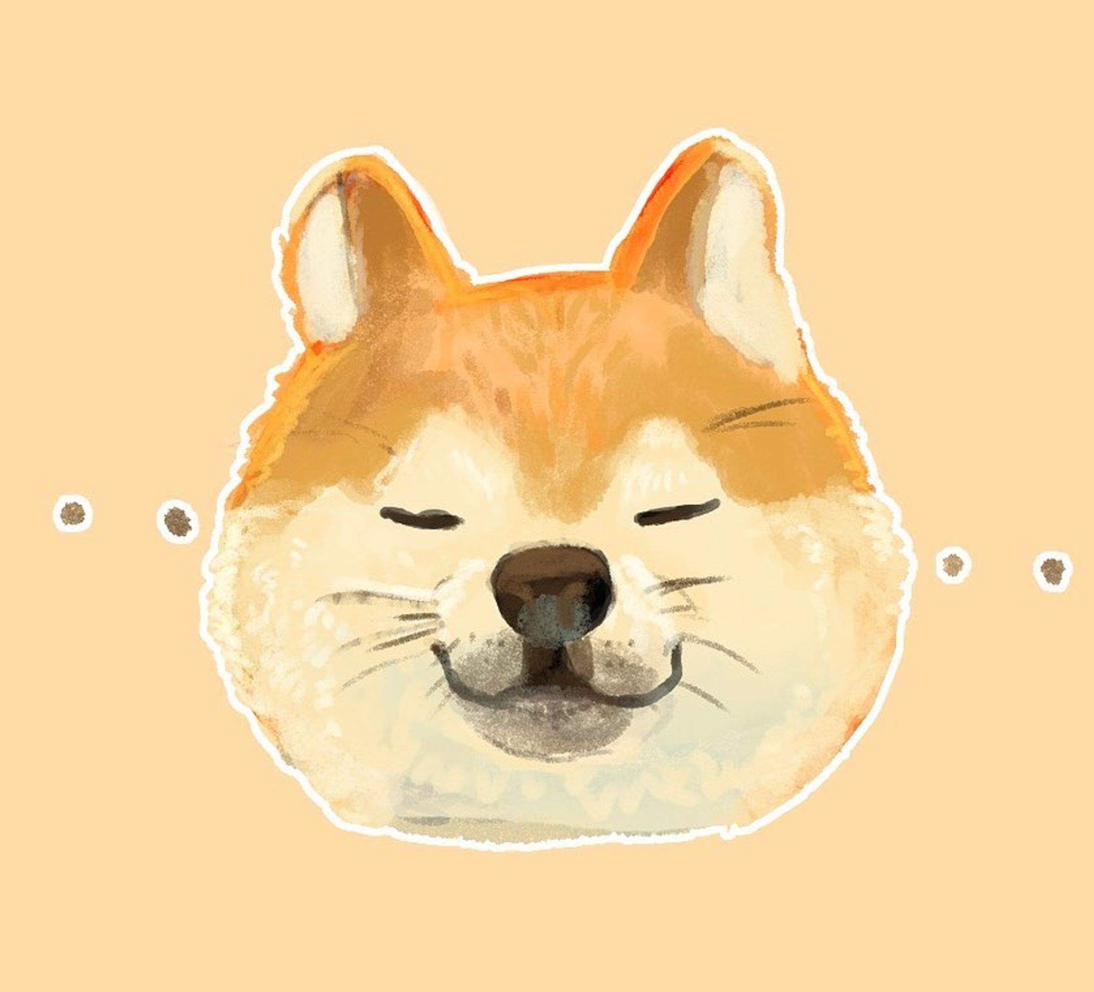 おくちにじみちゃんスタンプを構想しています。

柴の口元の水彩絵の具をにじませたような黒いにじみがかわいくて仕方ないのです

 #柴犬
 #イラスト
 #しばいぬ部-1