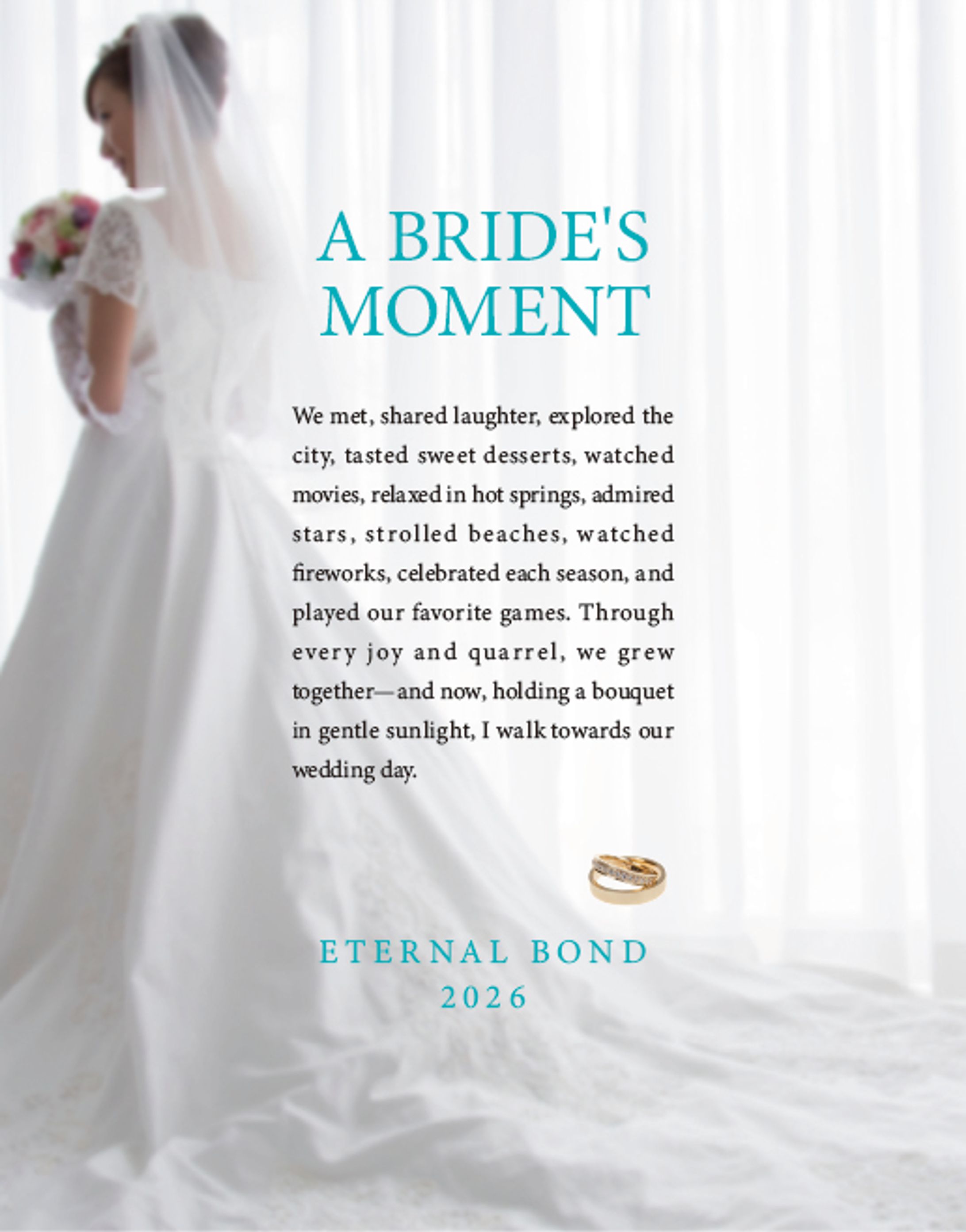 結婚式場　フライヤー　パンフレット-1