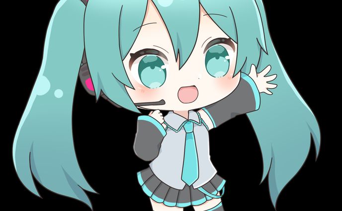 初音ミクSDイラスト