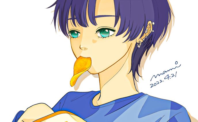 女性イラスト⑤