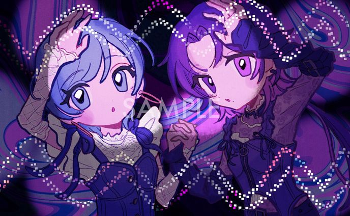 【お仕事】あさぎ・みょみょ様 / 動画用イラスト