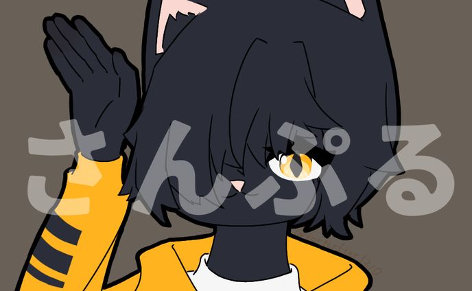 黒猫のリリさん（アイコン）