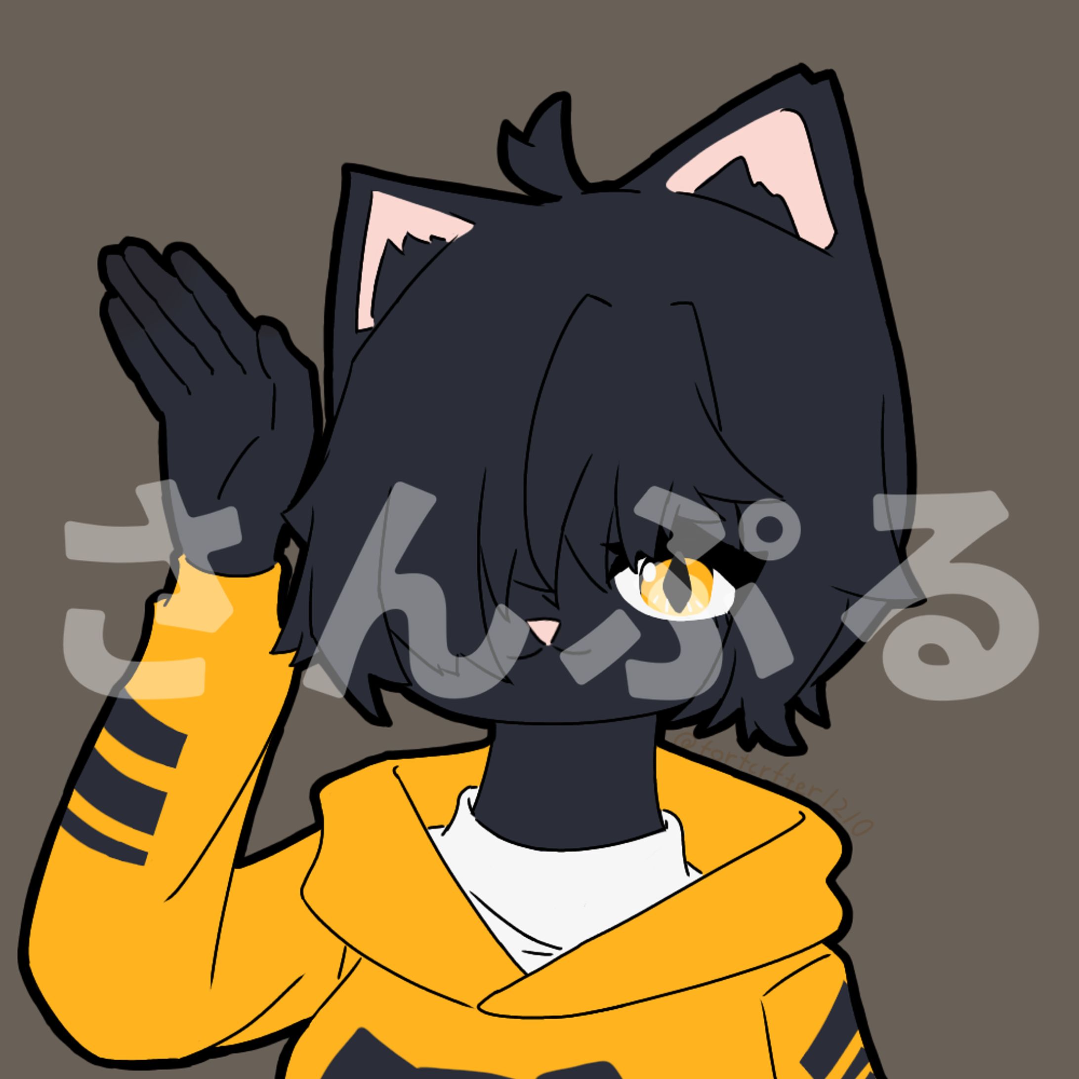 黒猫のリリさん（アイコン）-1