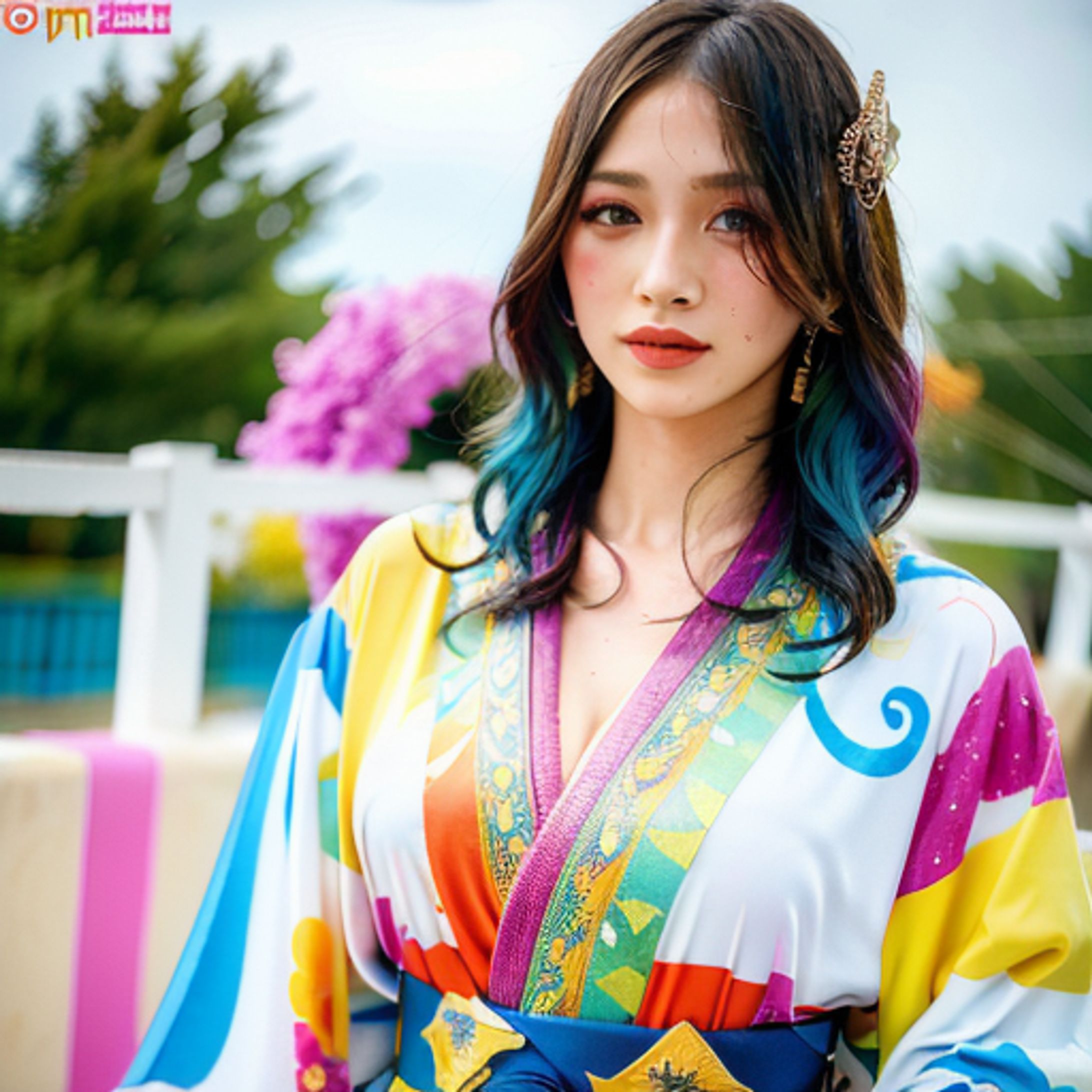 カラフル着物-kimono--1