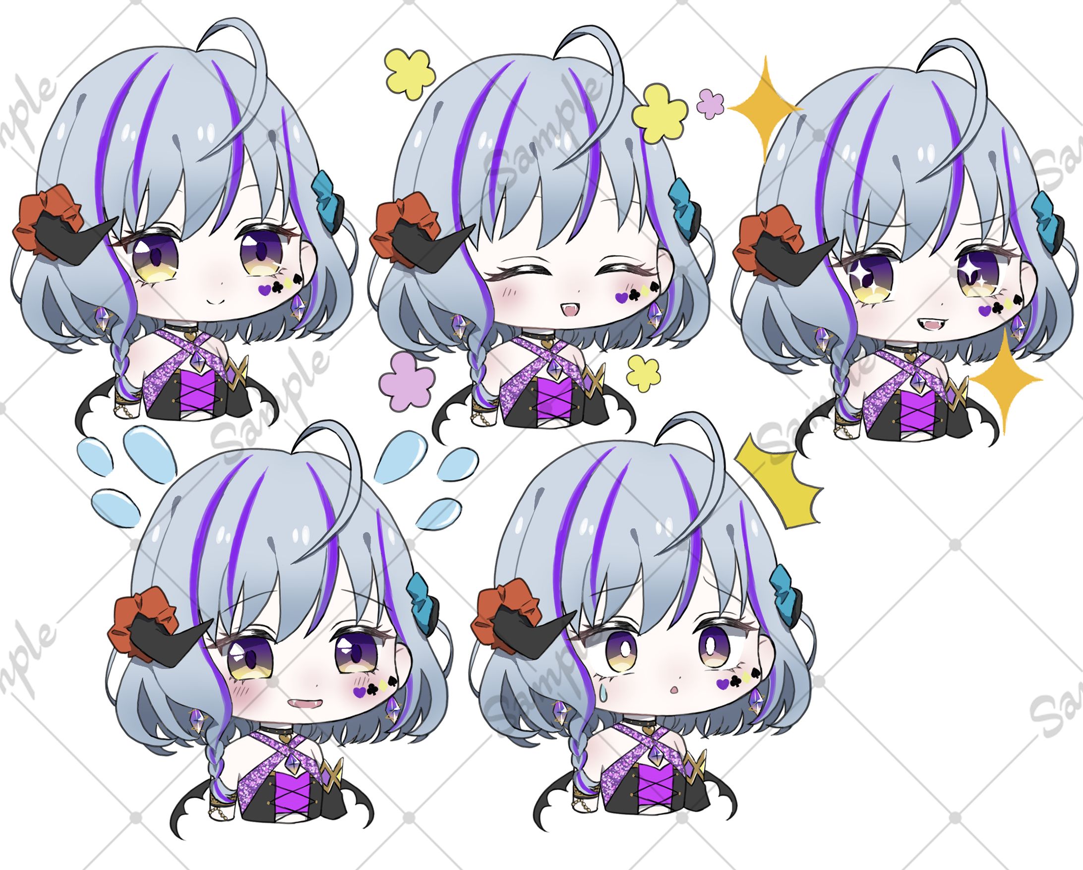 【ご依頼】表情差分イラスト-1