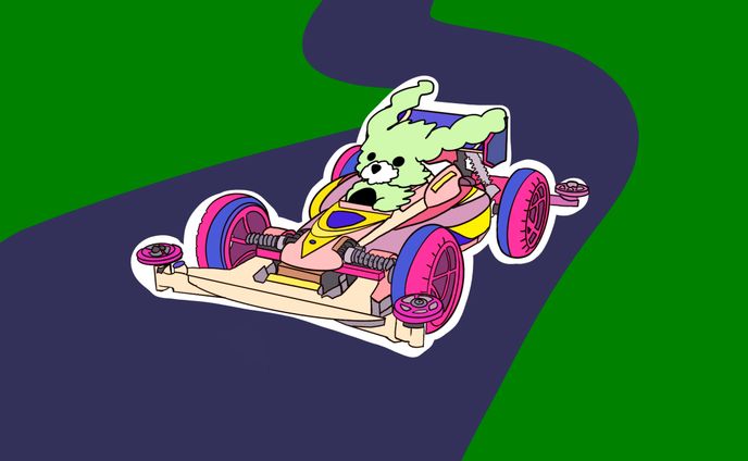 ミニ四駆Rabbit