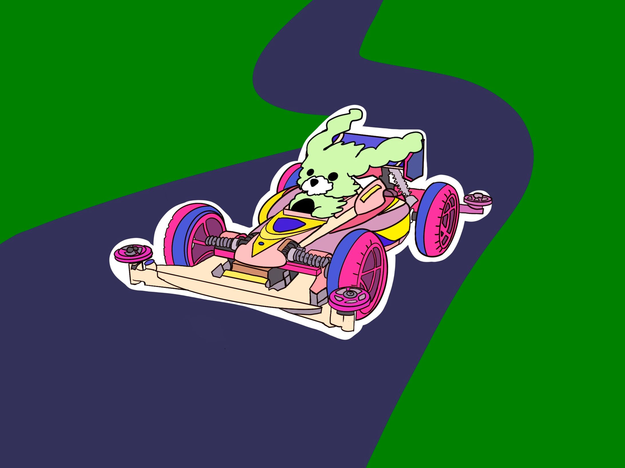 ミニ四駆Rabbit-1