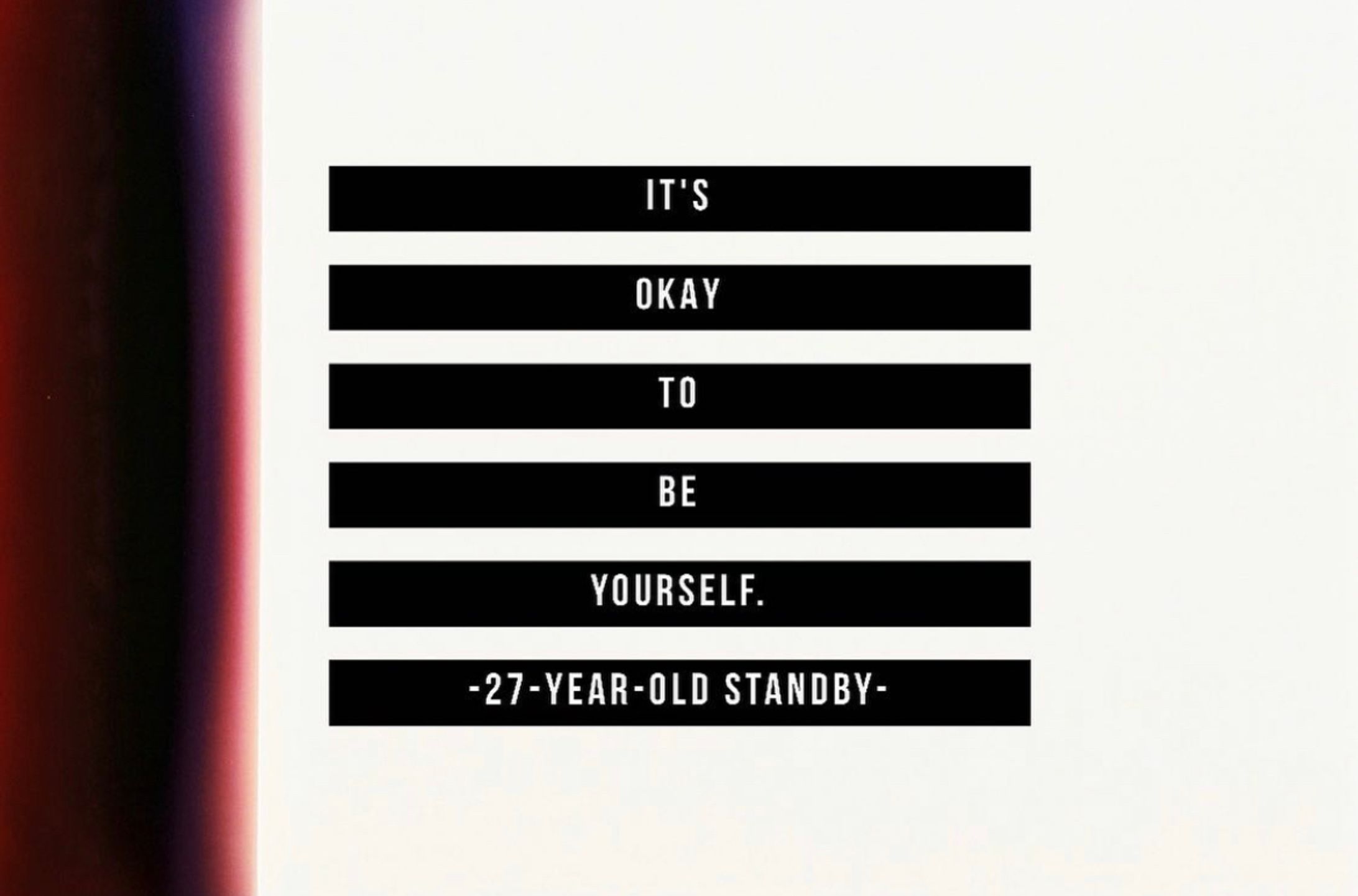 【企画展】It's okay to be yourself. -27歳のスタンバイ- -1