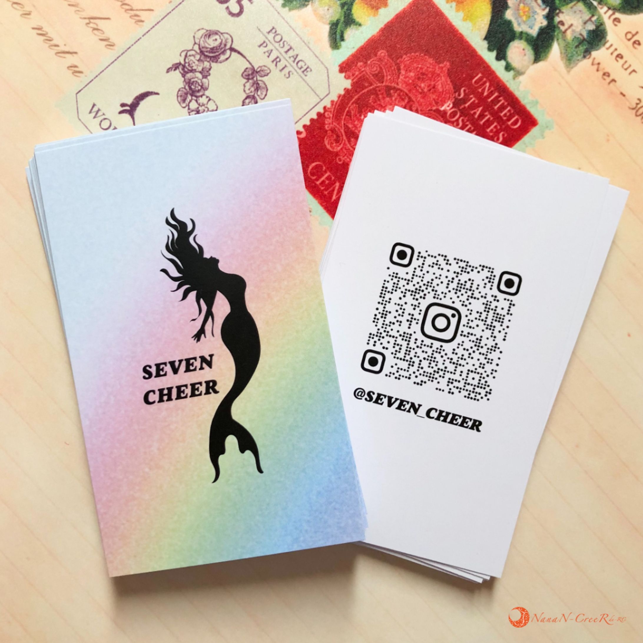 SEVEN CHEER様　shop card-1