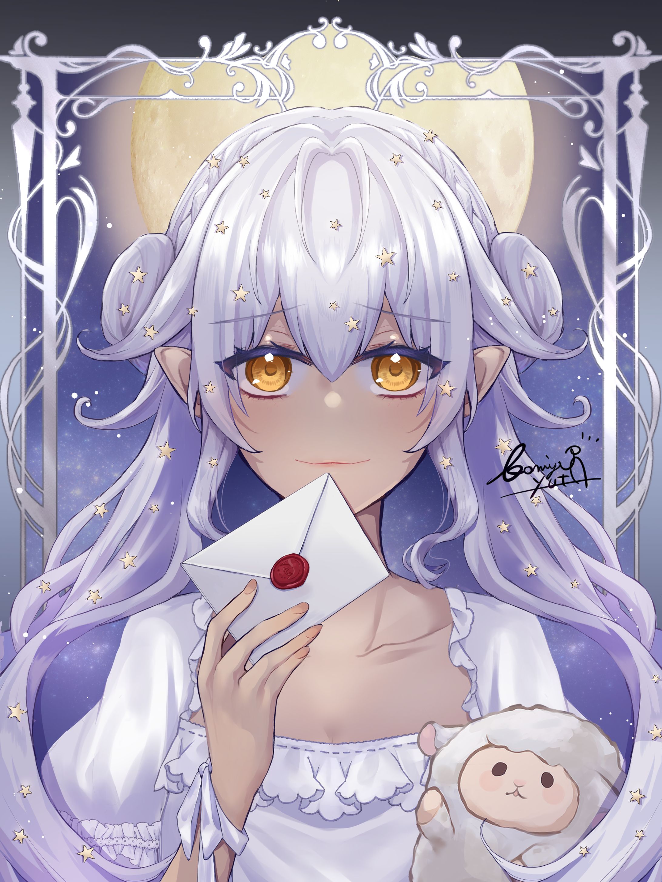 【オリジナル】一枚絵＋表情差分-1