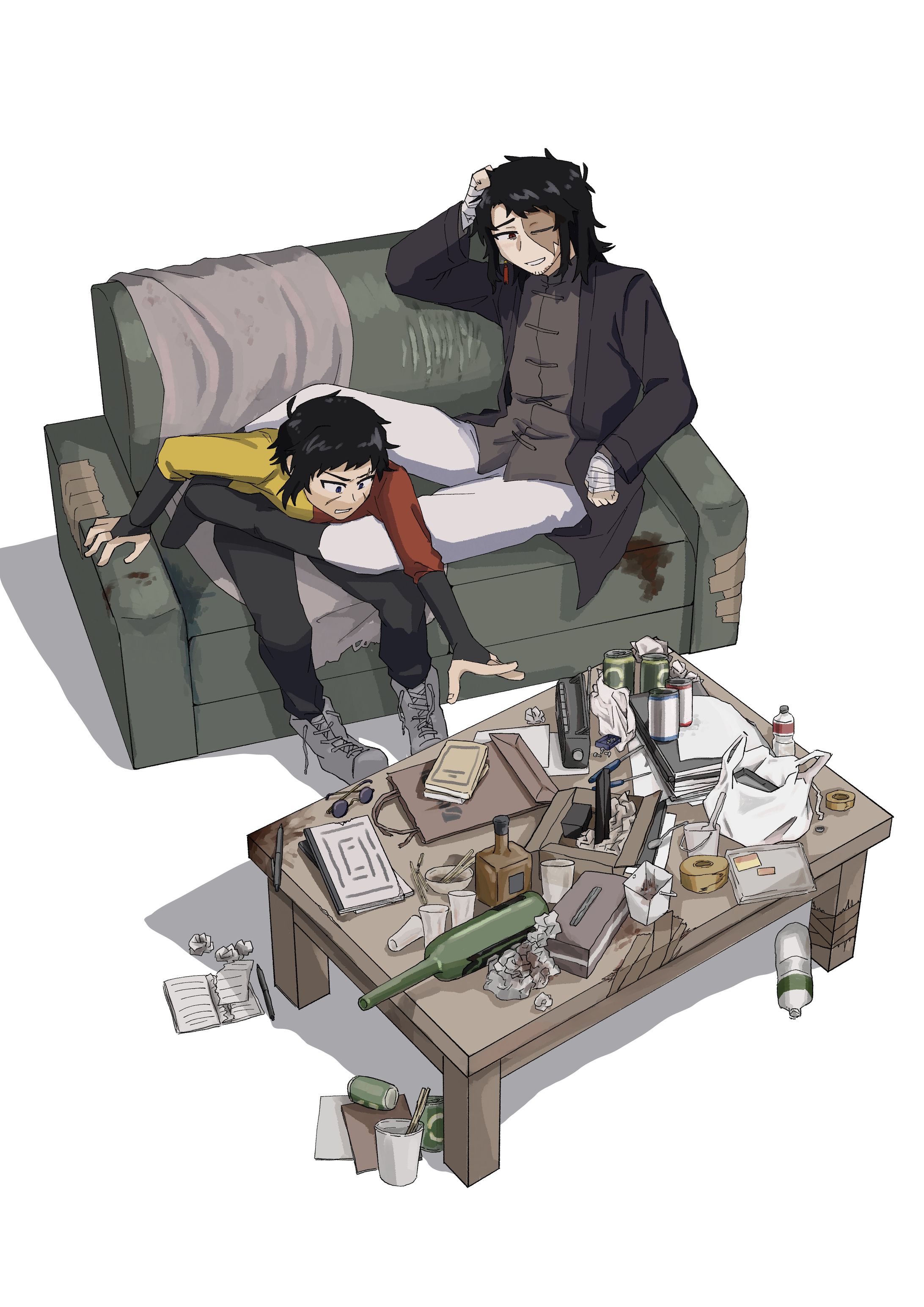 机と椅子-1