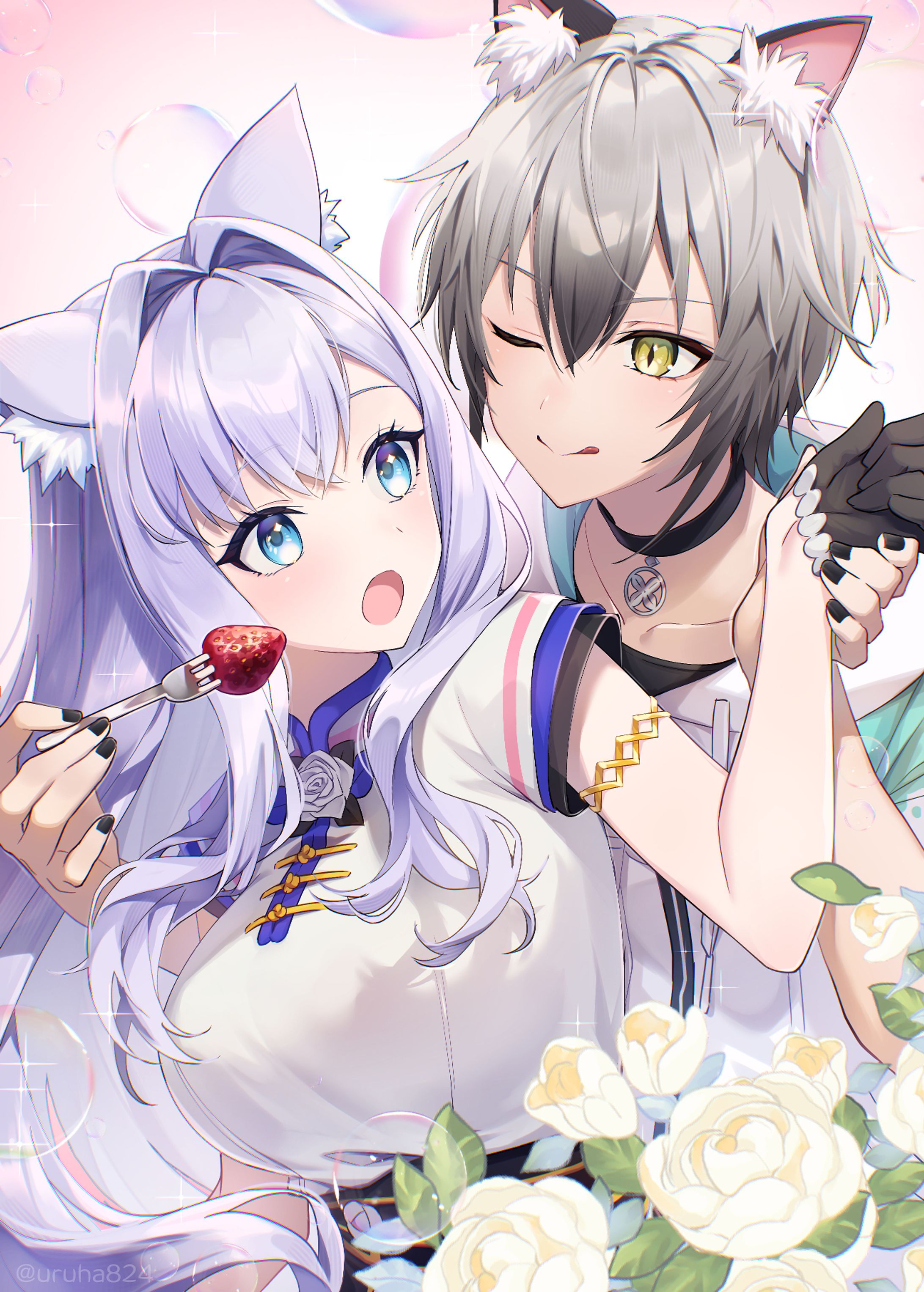 白雪みしろ＆猫瀬乃しん-1