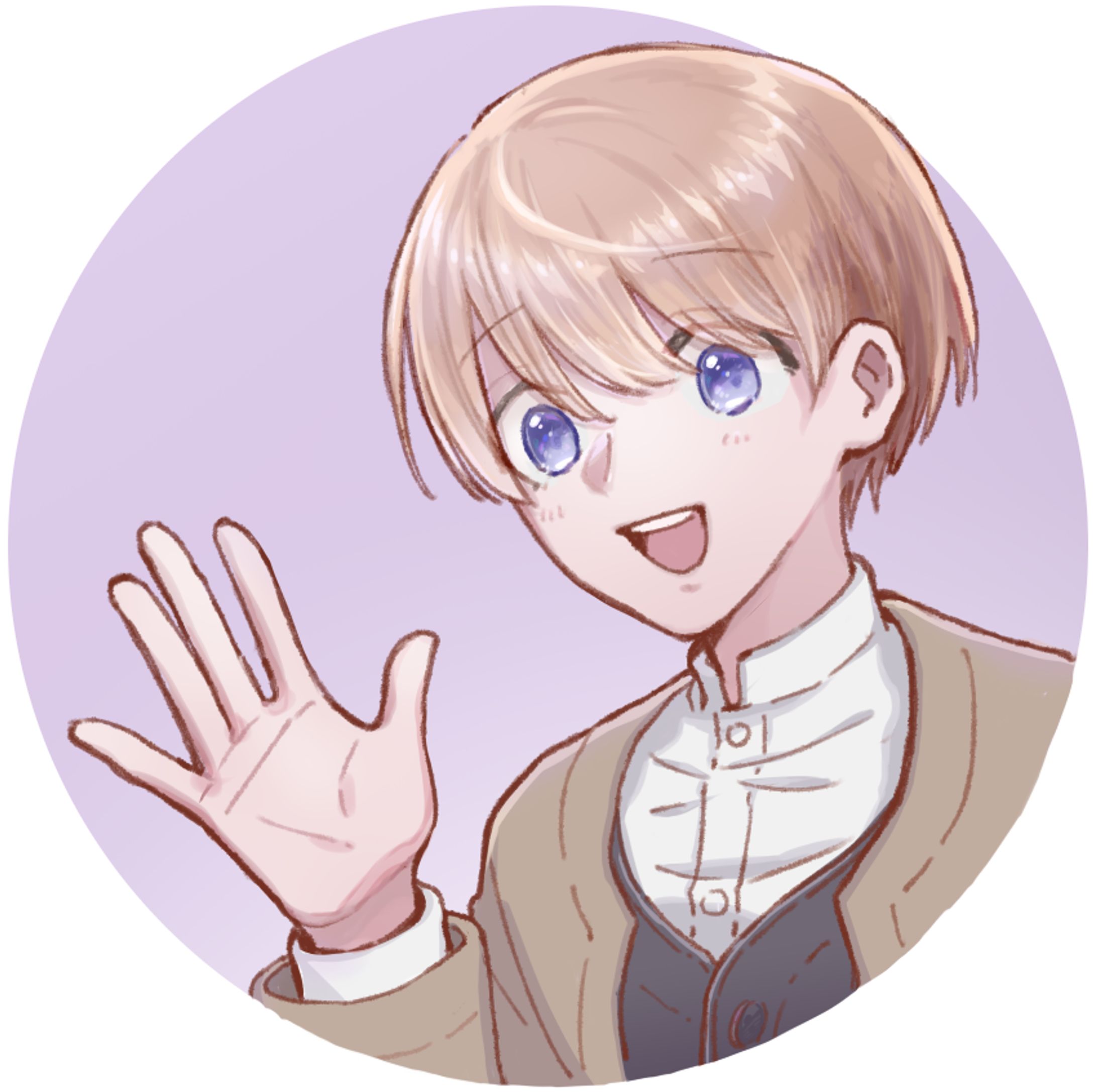 かわいい青年のアイコン-1