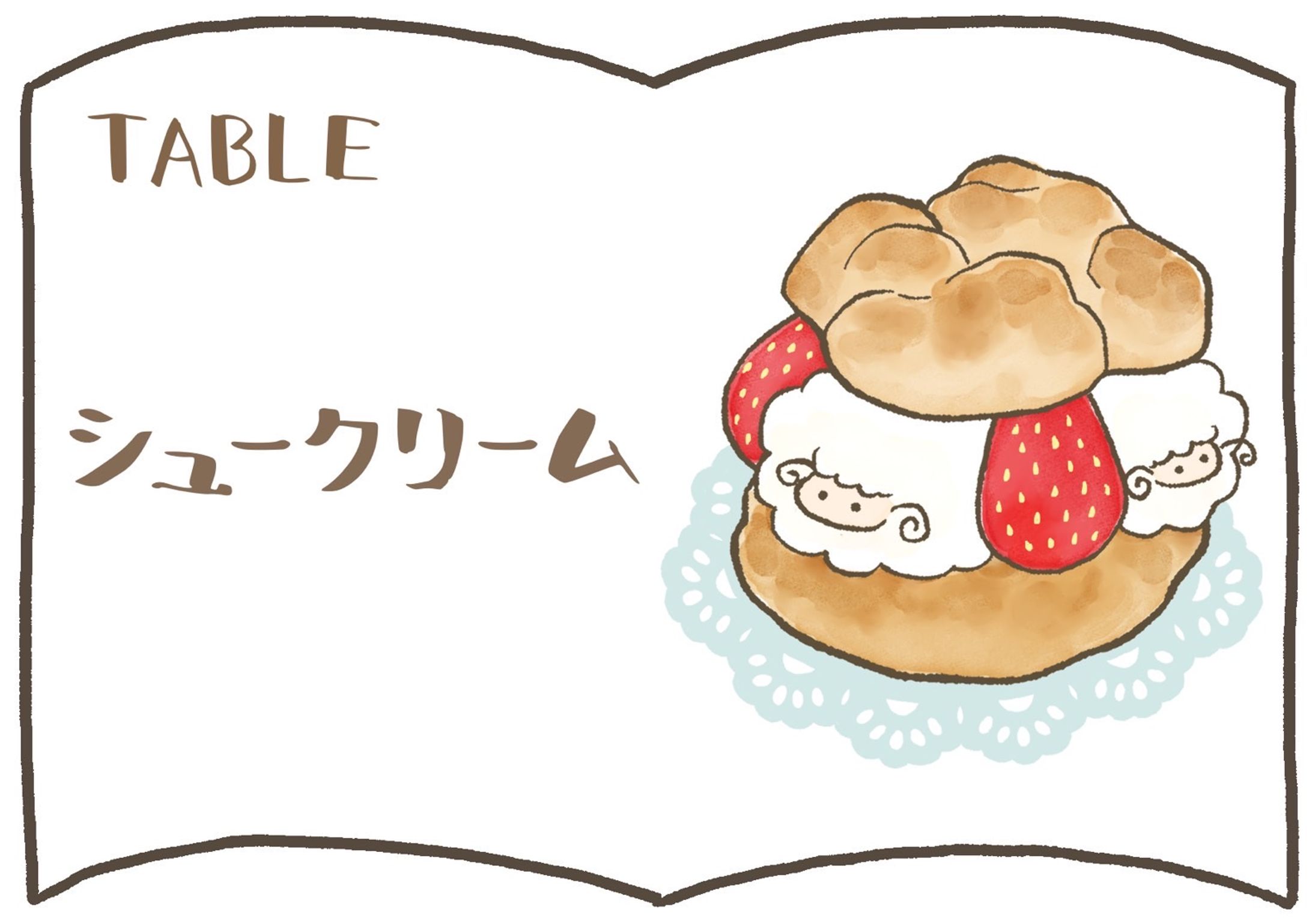 結婚式用ナンバーカード ご依頼-1