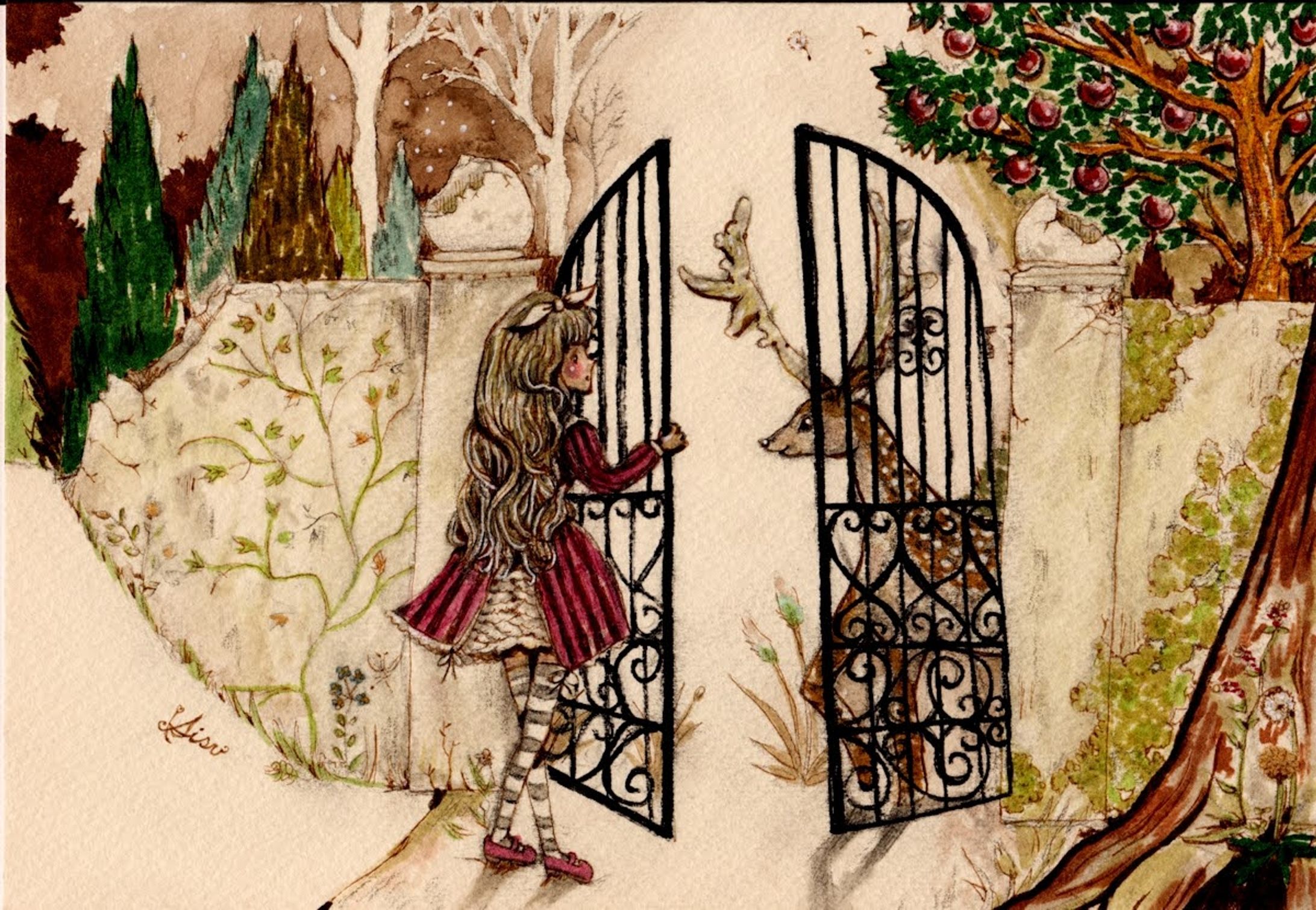 柵の向こう、新たな世界 Original-1