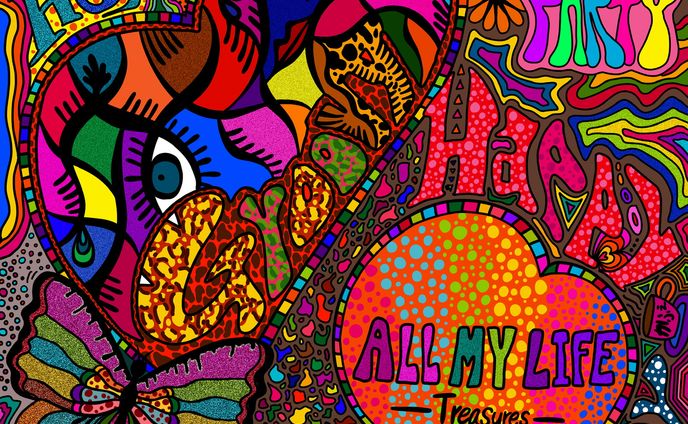 psychedelic art (ALL MY LIFE)