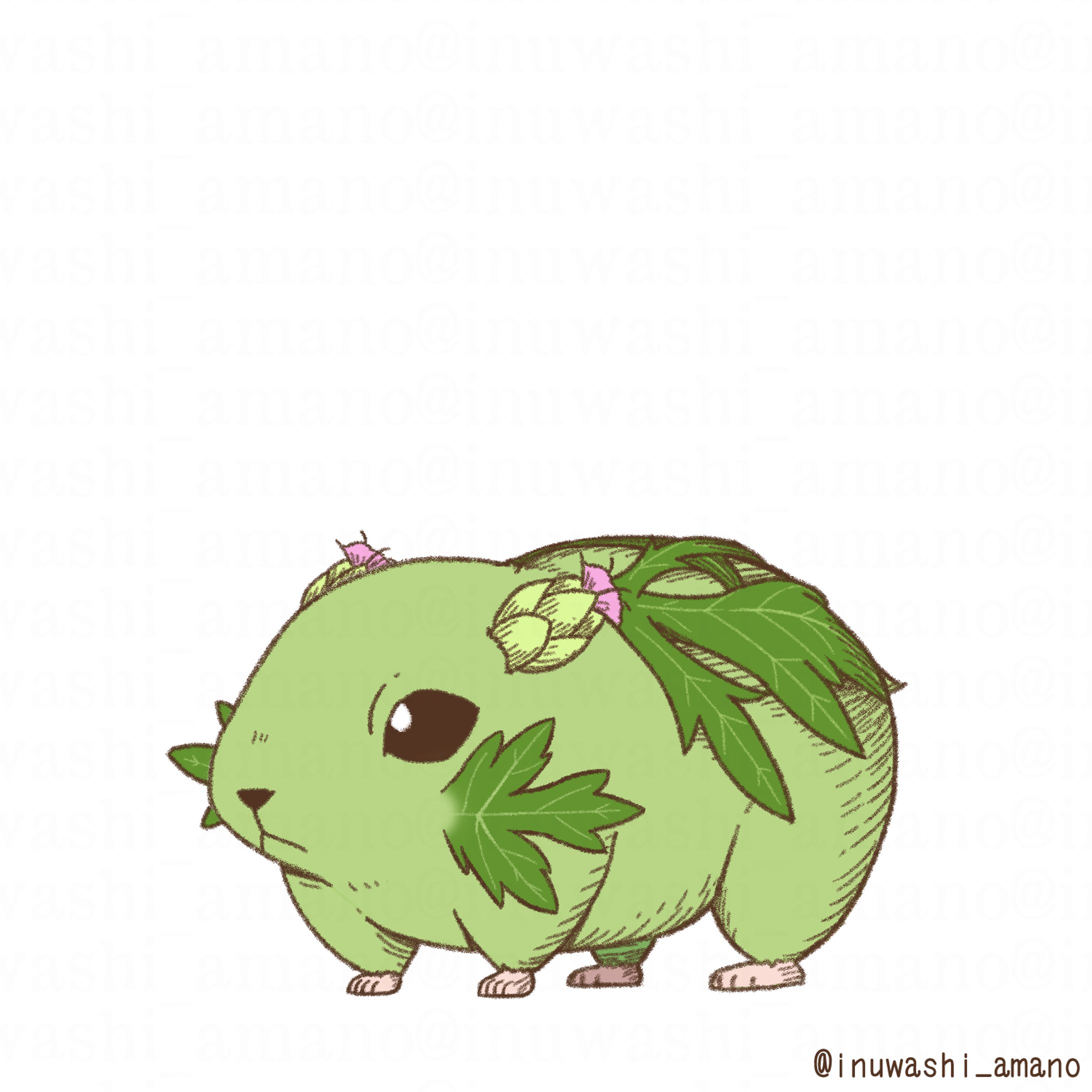 野草モンスター化イラスト-1