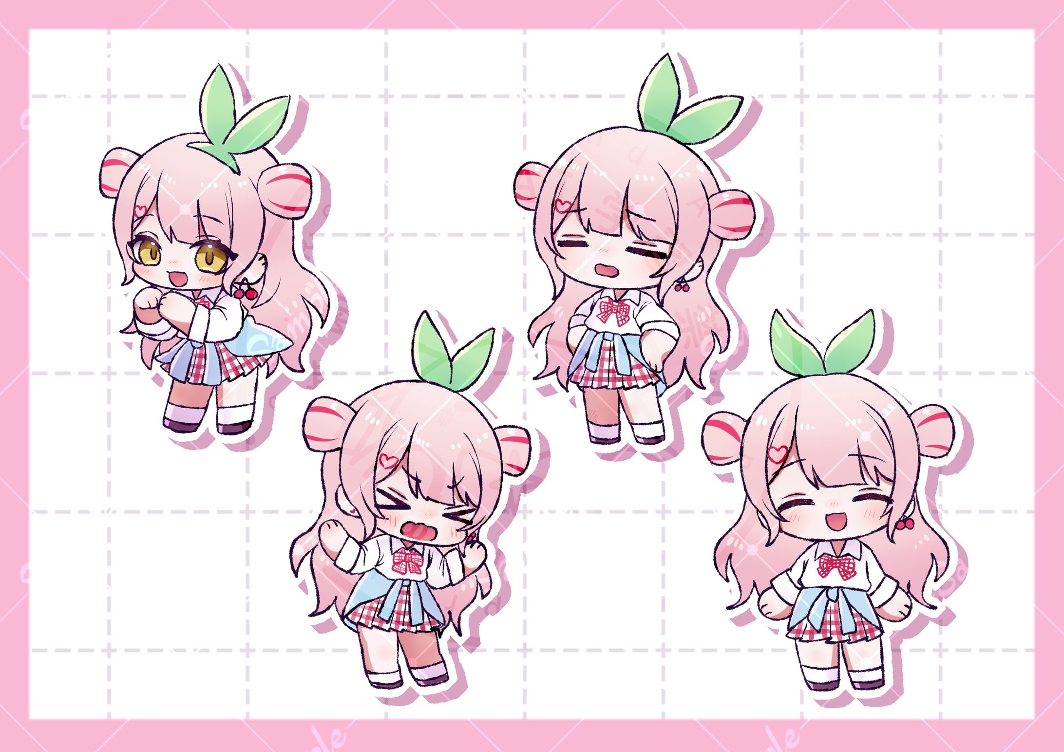 【お仕事】ラフミニキャラ-1