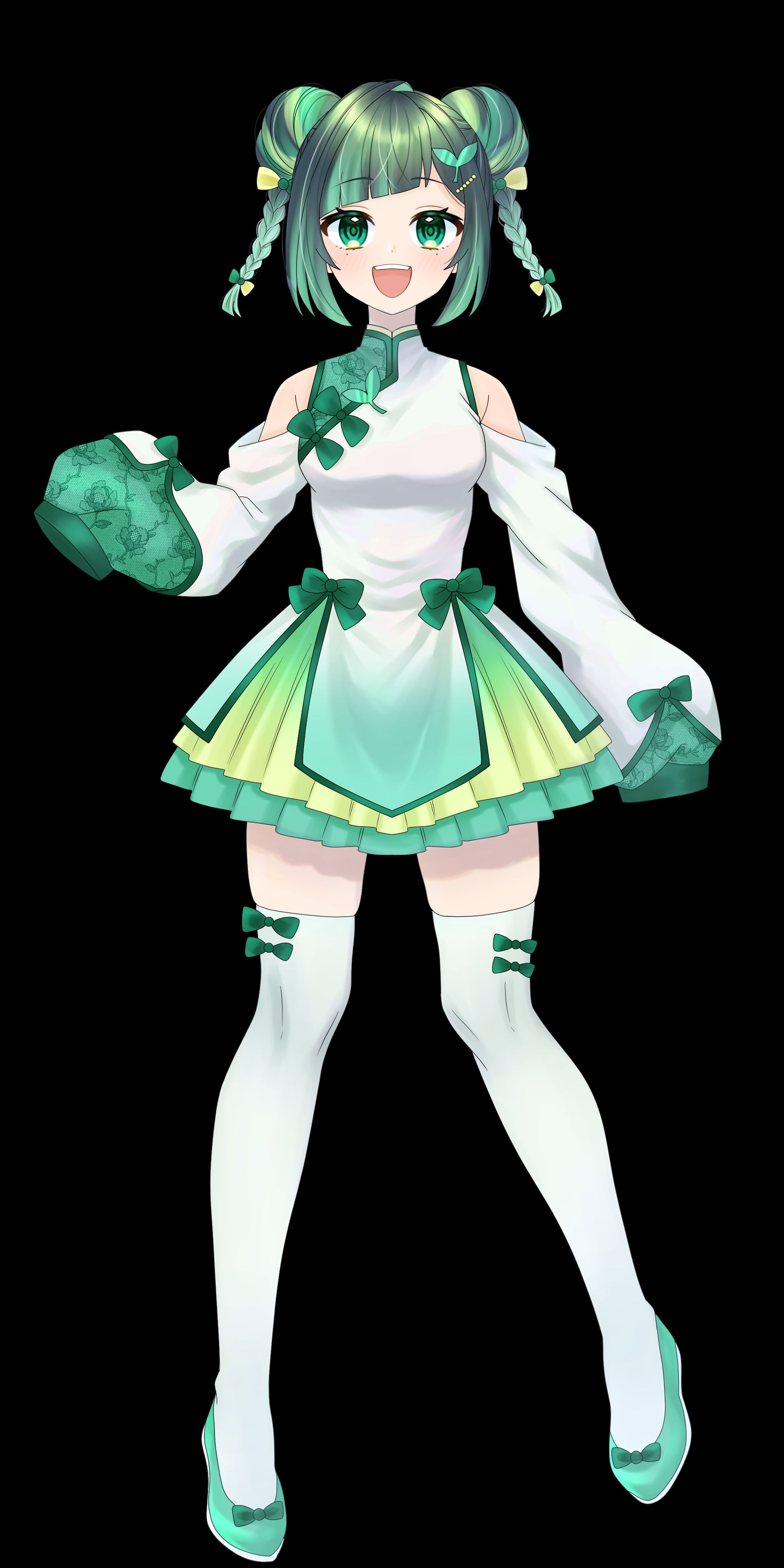 若菜悠乃様 IRIAM立ち絵 チャイナ服-1