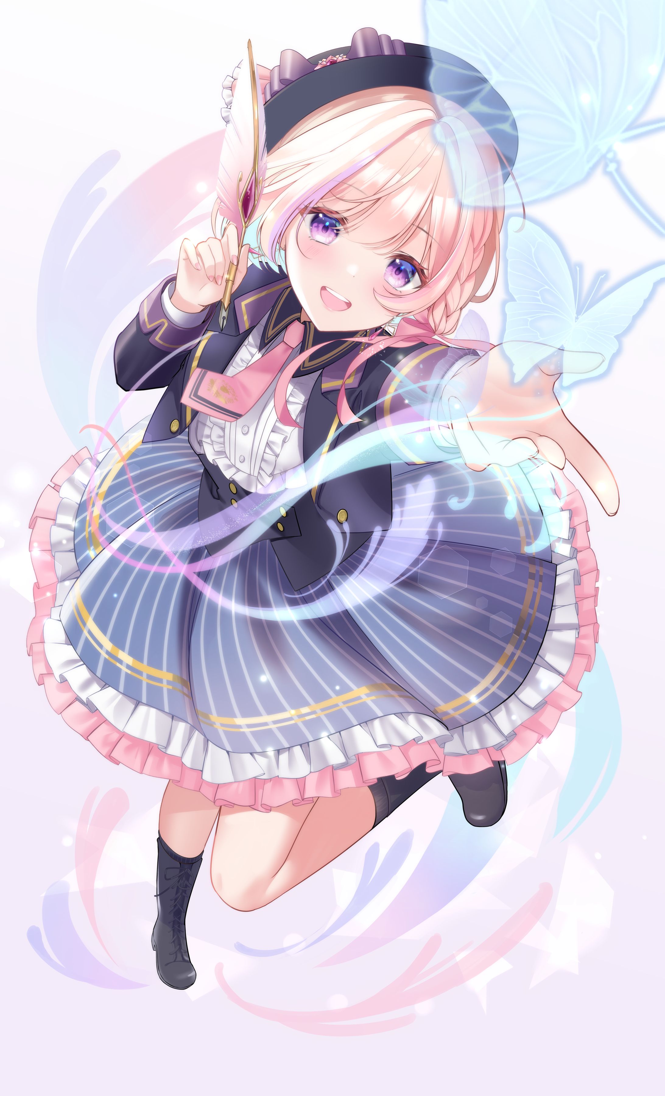 3周年記念グッズイラスト【らむしか/Vtuber】-1