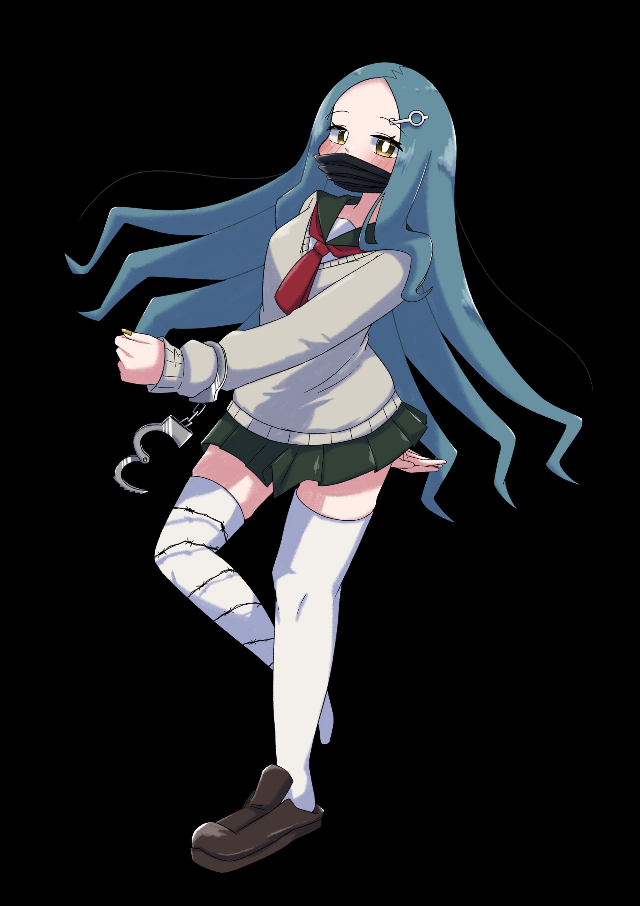 ヤンキーガール立ち絵-1