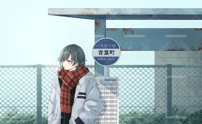 歌ってみたのMVイラスト