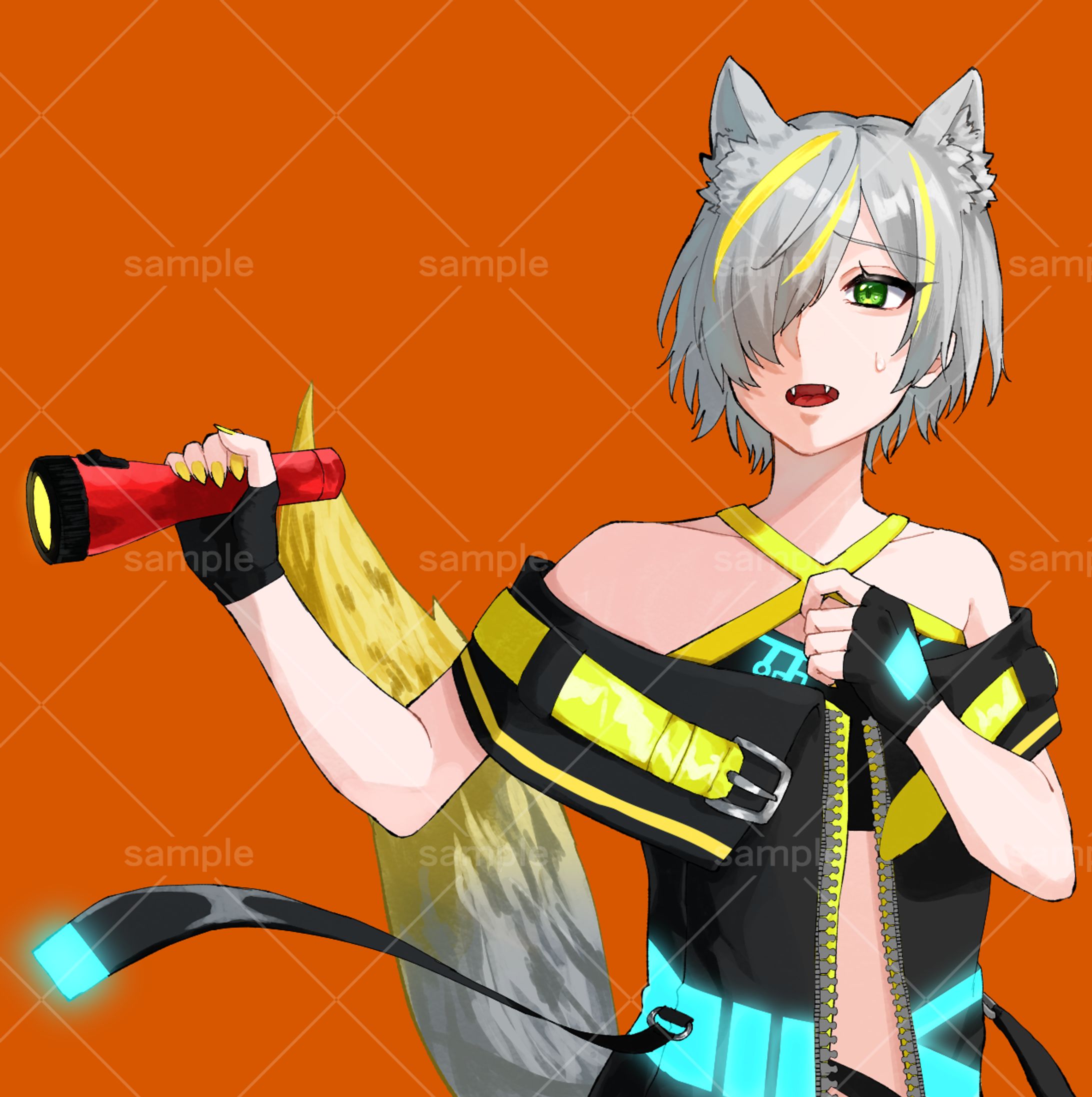 簡易イラスト　まめ吉様　Sample-1