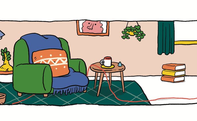 【自主制作】カレンダーイラスト / 2023年10月