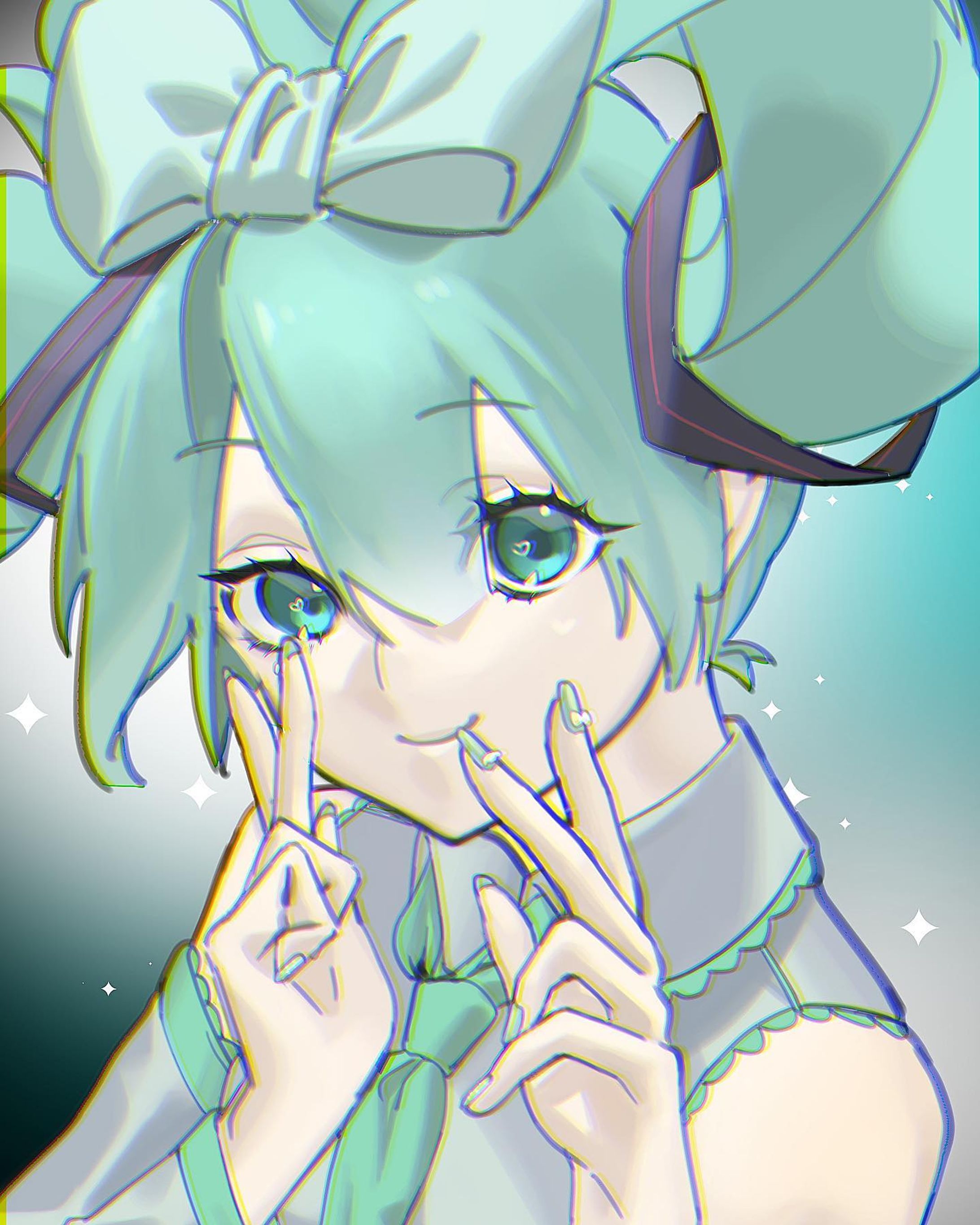 9月30日　逆だと　39！

#ミクの日 #二次創作 #illust #illustration #イラスト #シナミク #シナモンロール-1