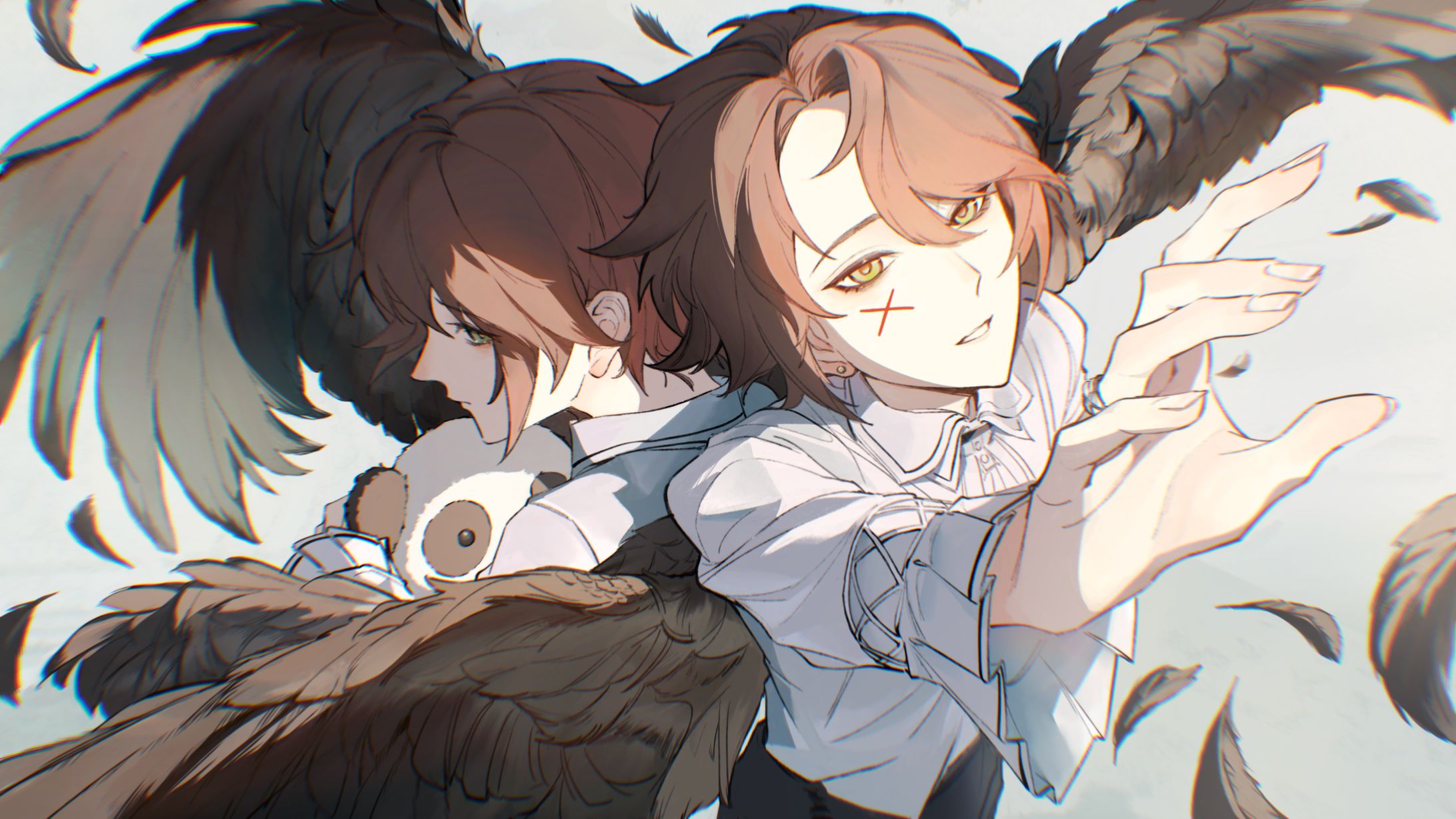 めのめ様「きみも悪い人でよかった」MVイラスト-1