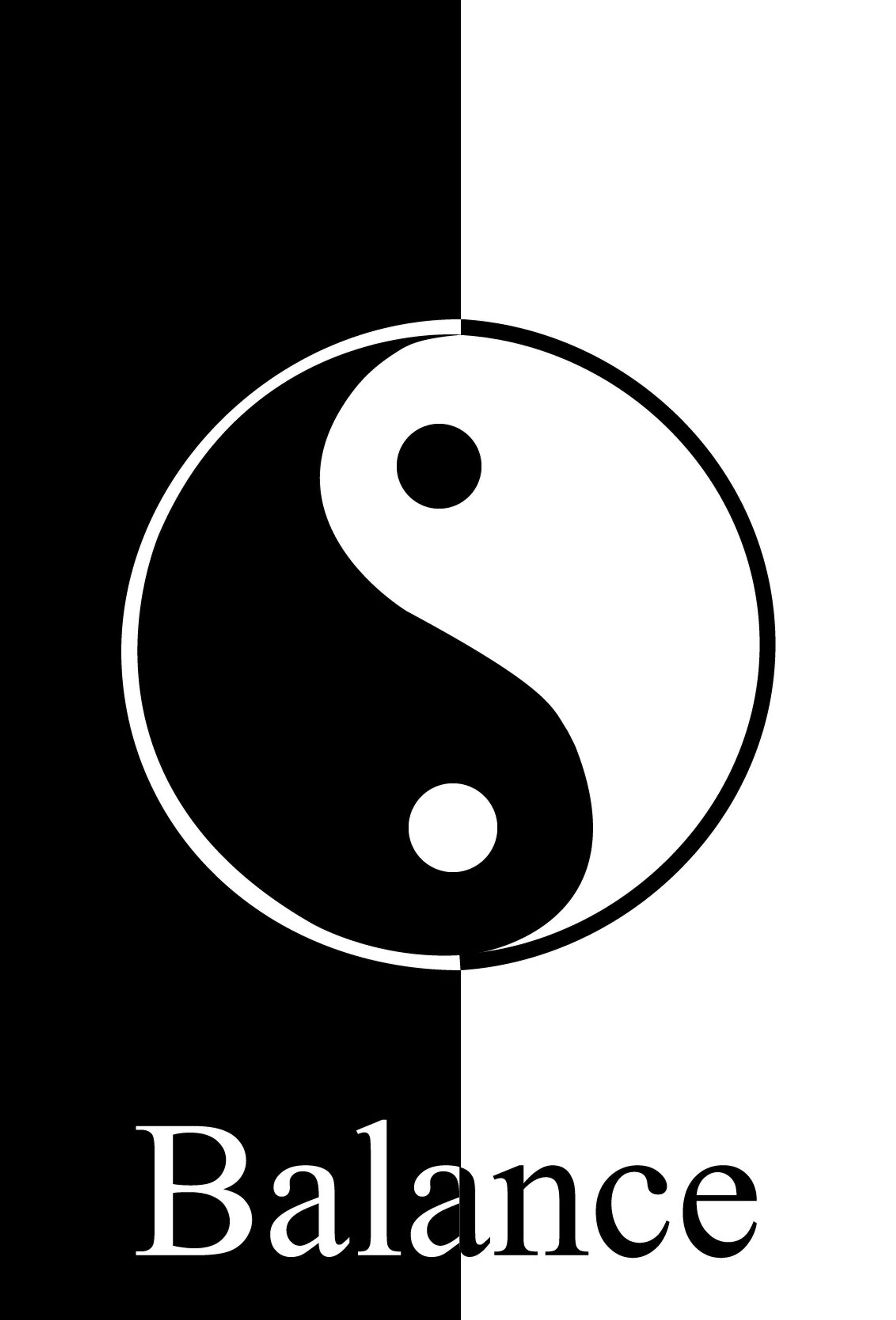 Ying-Yang smartphone background-1