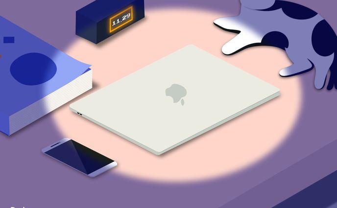 Simple Set Up Illustration