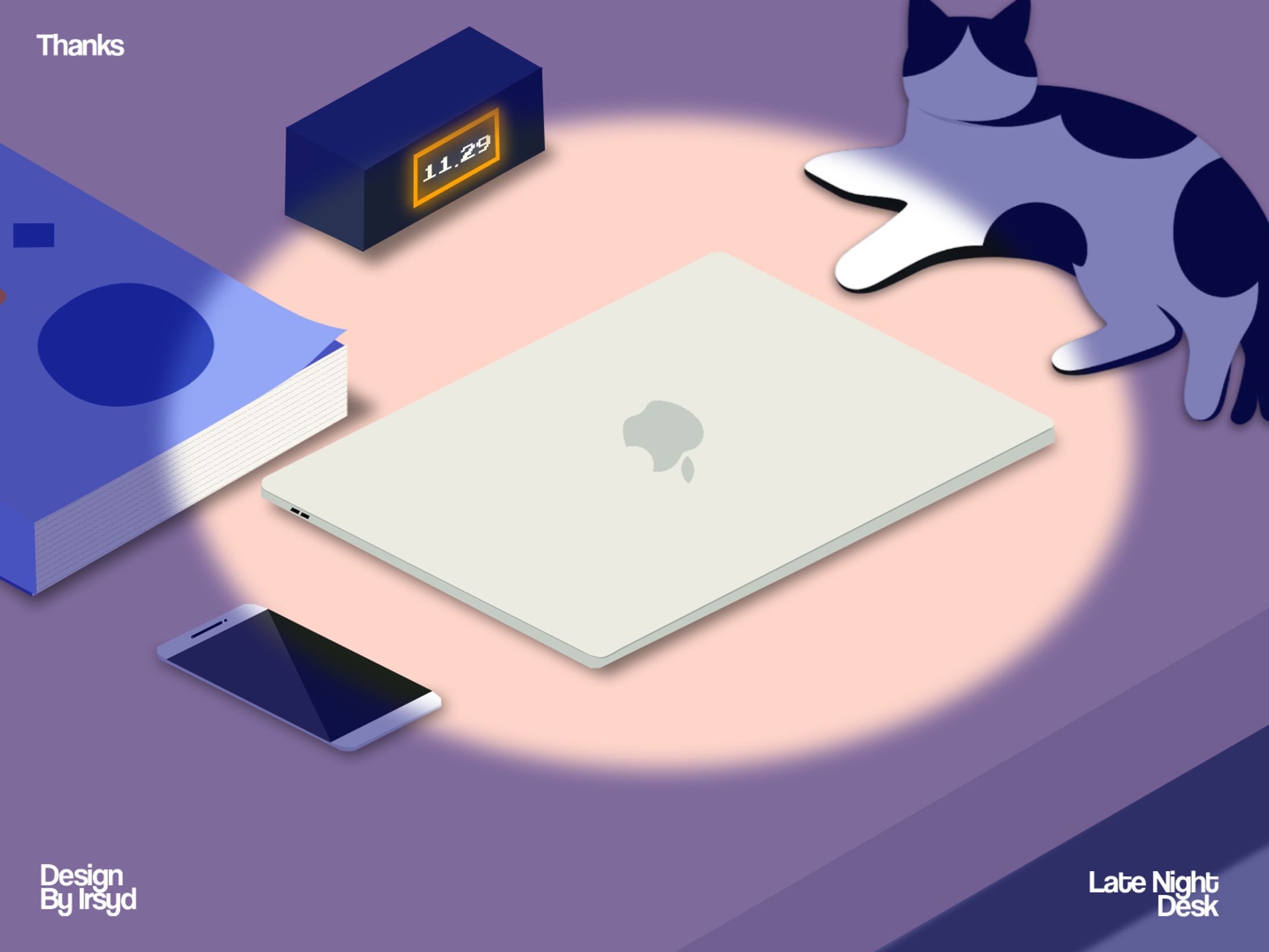 Simple Set Up Illustration-1