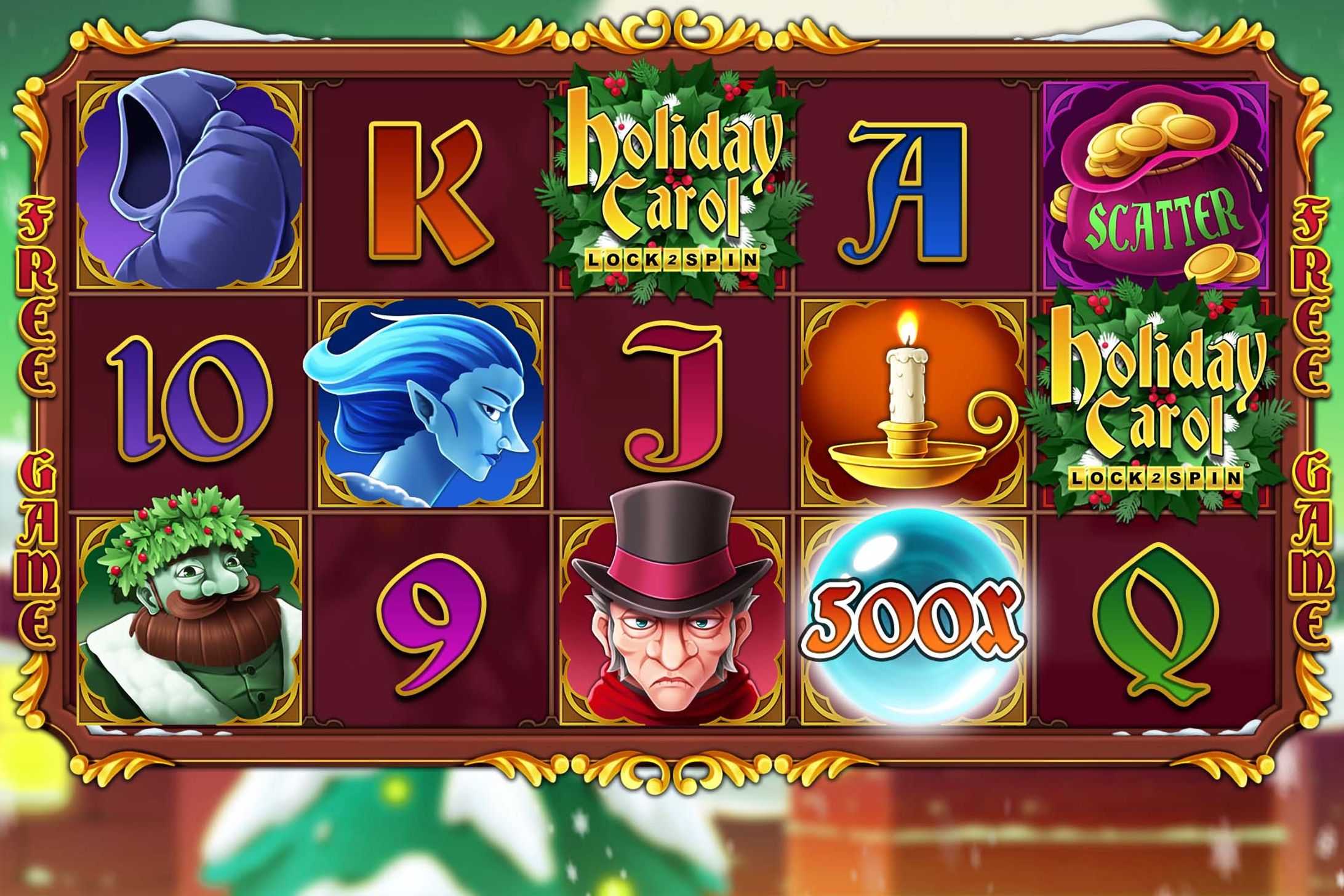 【遊戲美術設計】HolidayCarol-1