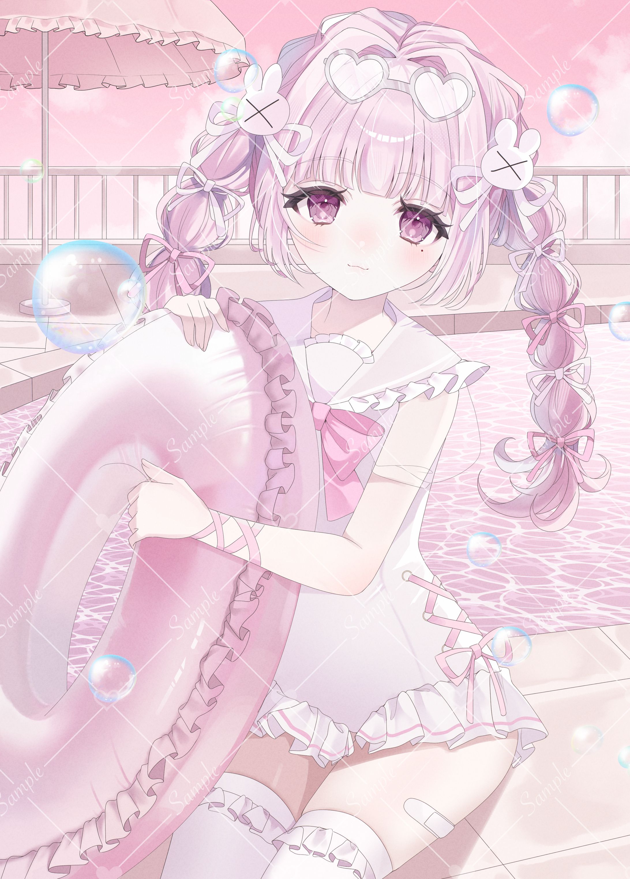 甘眠うさ様 1枚絵-1