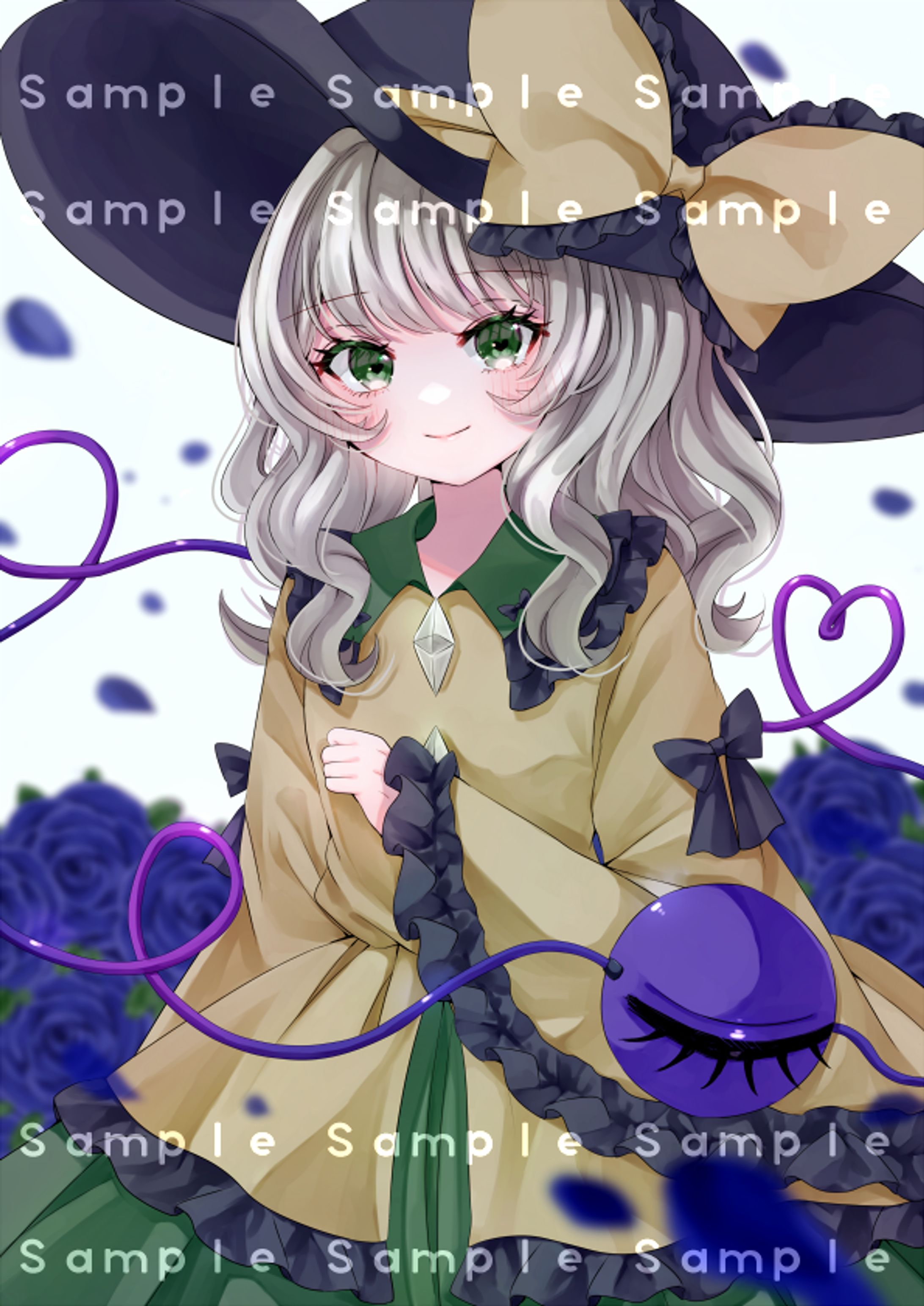 愛の枷様グッズイラスト 古明地こいし(東方Project)