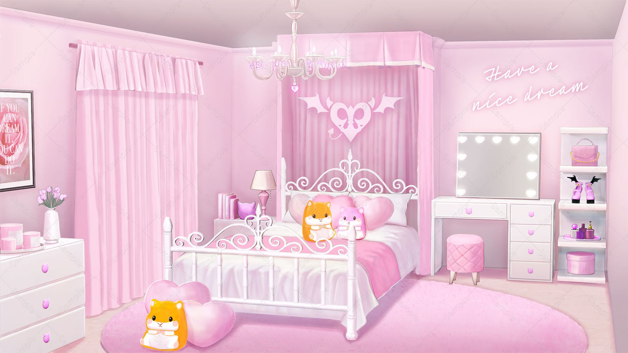 宵闇リリィさんのお部屋-1